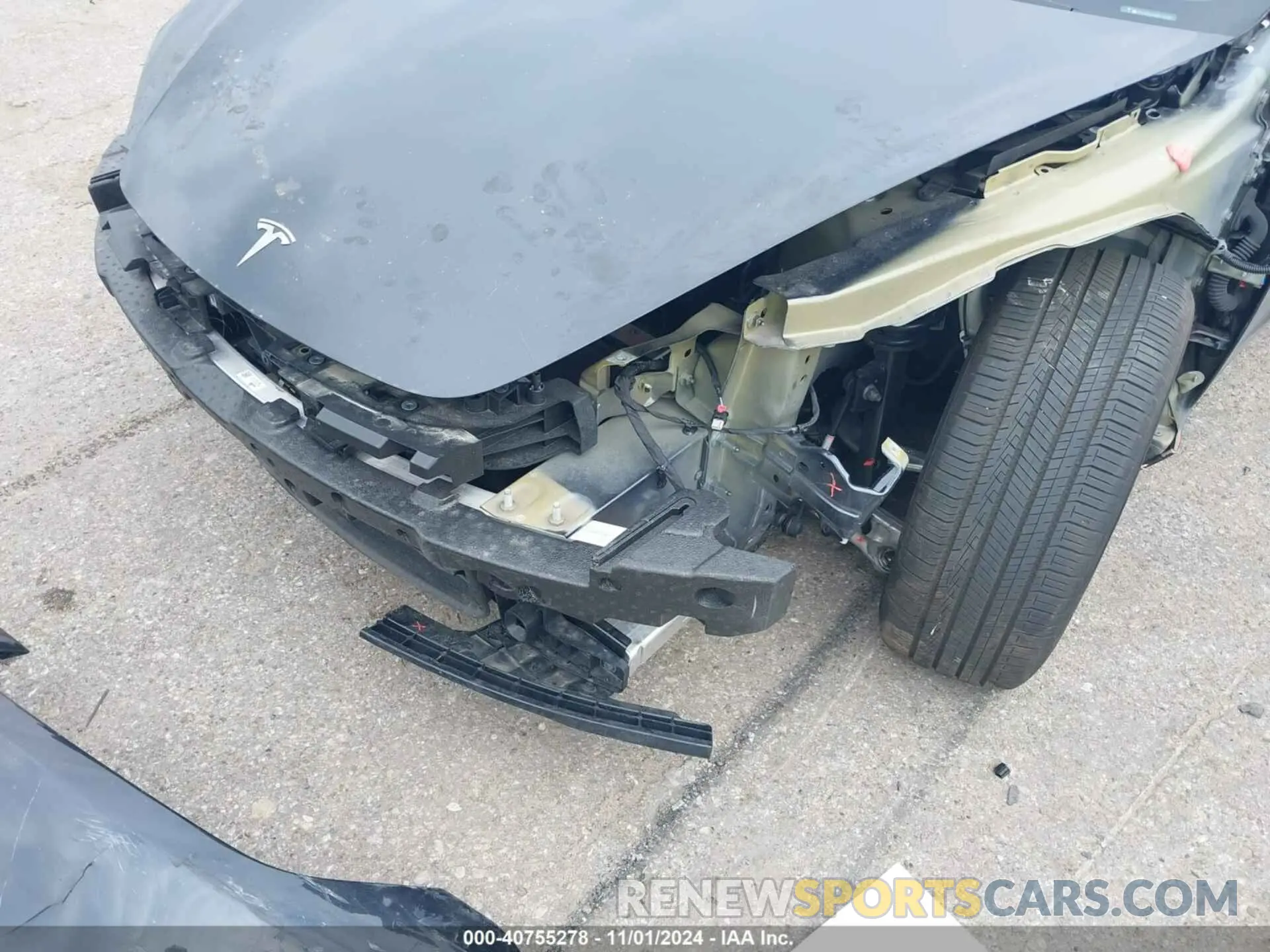 6 Photograph of a damaged car 5YJ3E1EAXRF741387 TESLA MODEL 3 2024