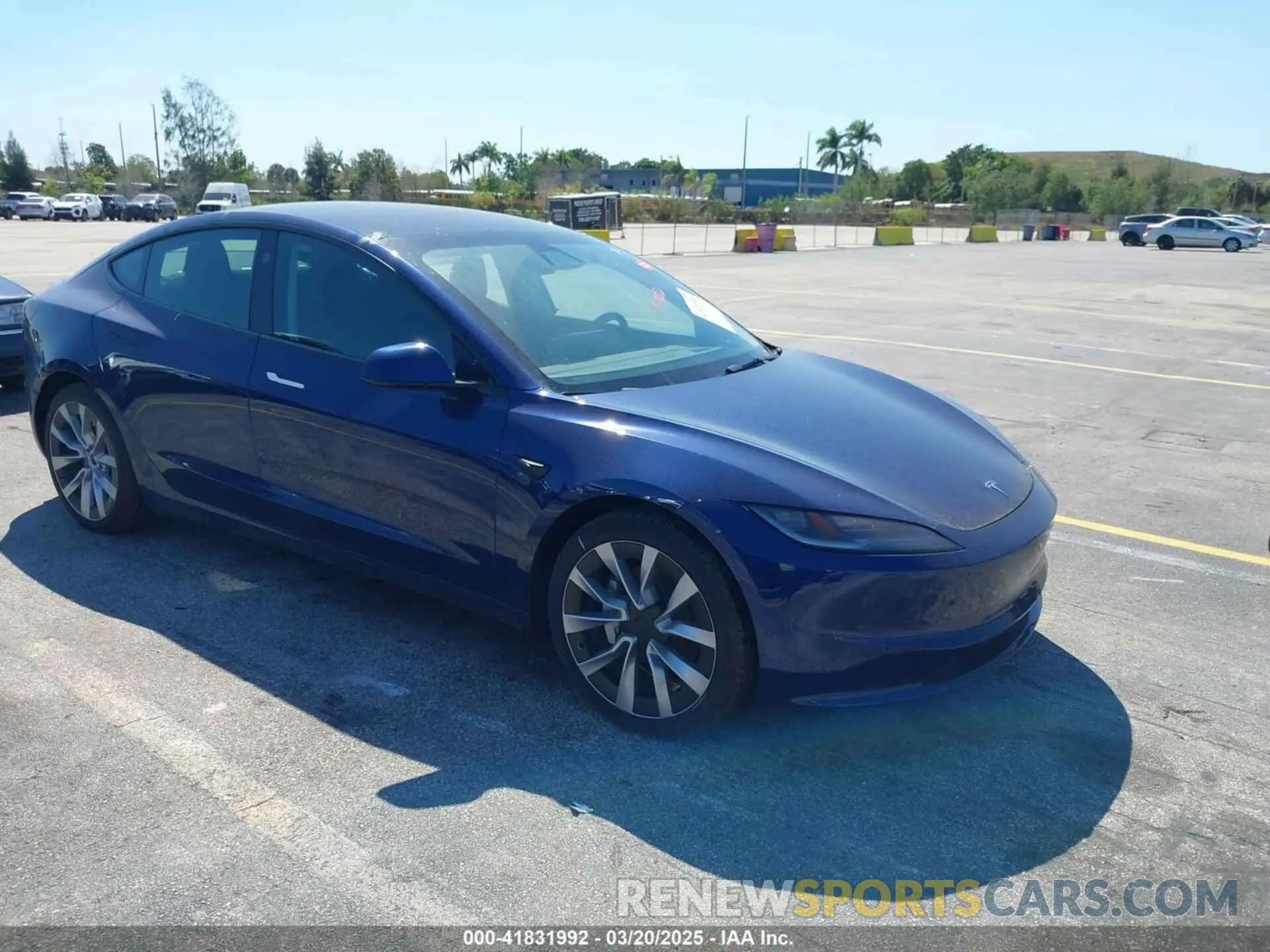 1 Photograph of a damaged car 5YJ3E1EAXRF751577 TESLA MODEL 3 2024