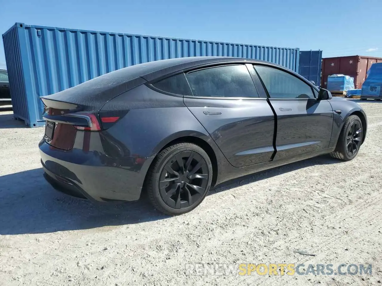 3 Фотография поврежденного автомобиля 5YJ3E1EAXRF766077 TESLA MODEL 3 2024