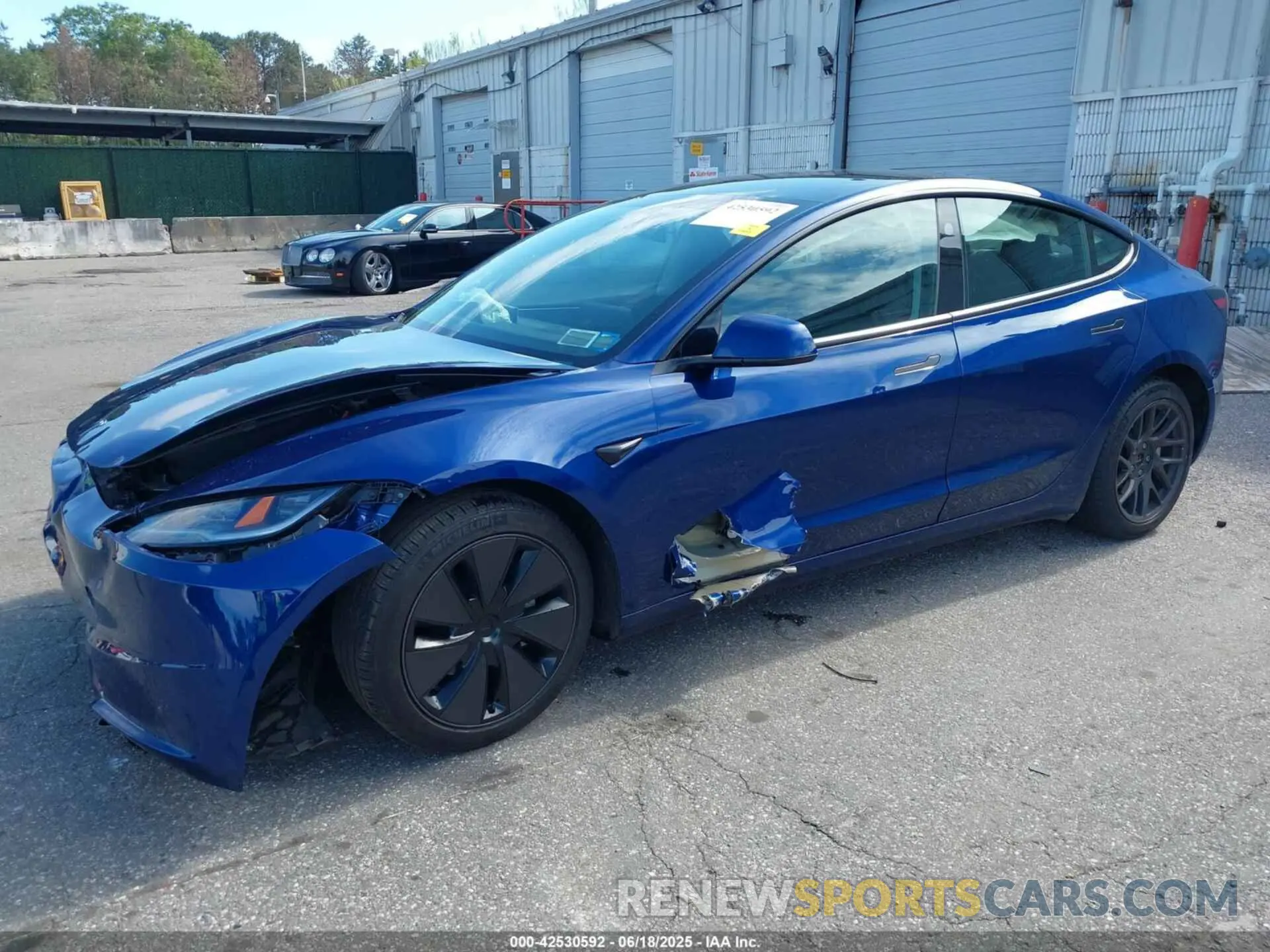 2 Photograph of a damaged car 5YJ3E1EAXRF774101 TESLA MODEL 3 2024