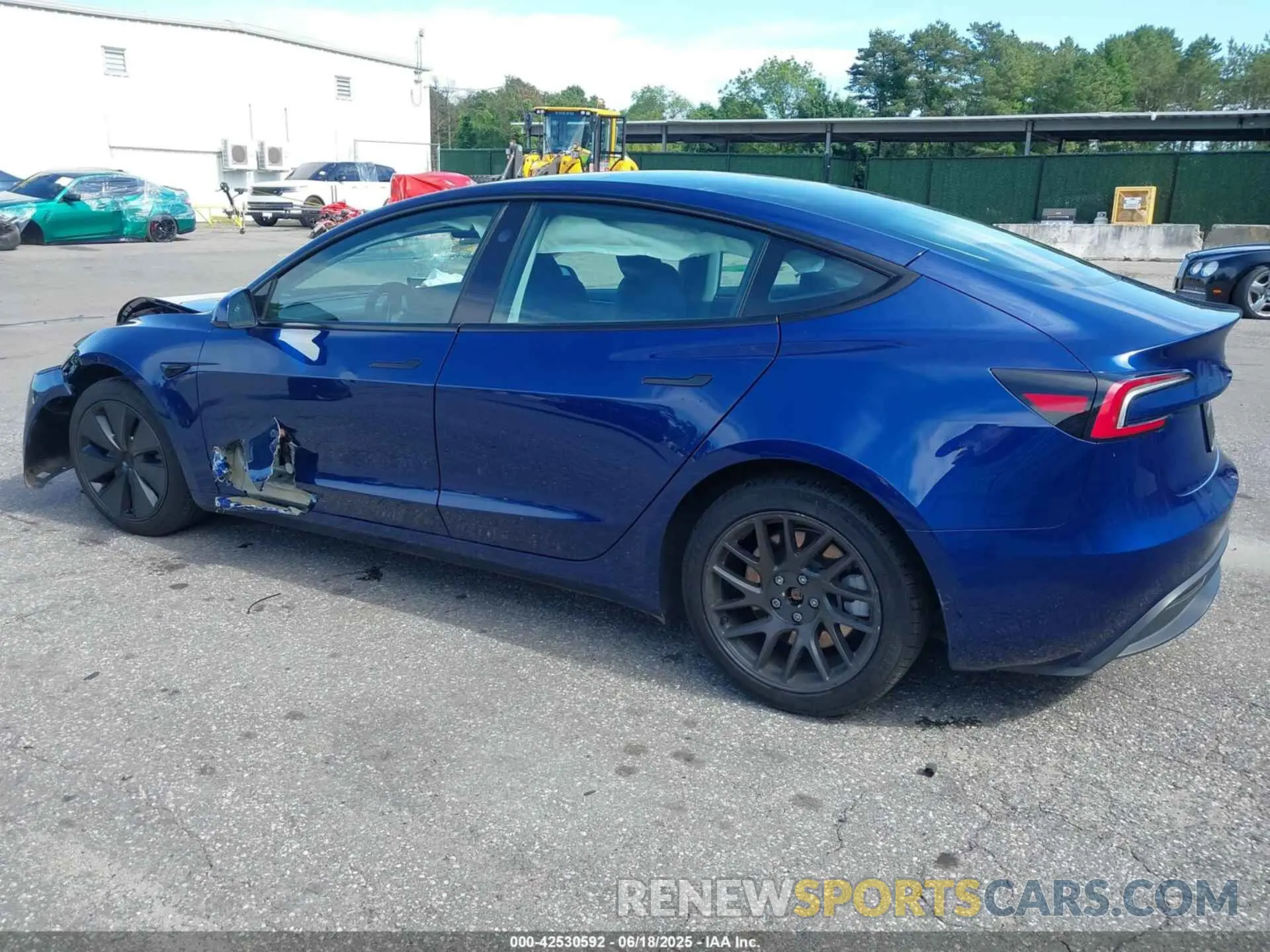 3 Photograph of a damaged car 5YJ3E1EAXRF774101 TESLA MODEL 3 2024