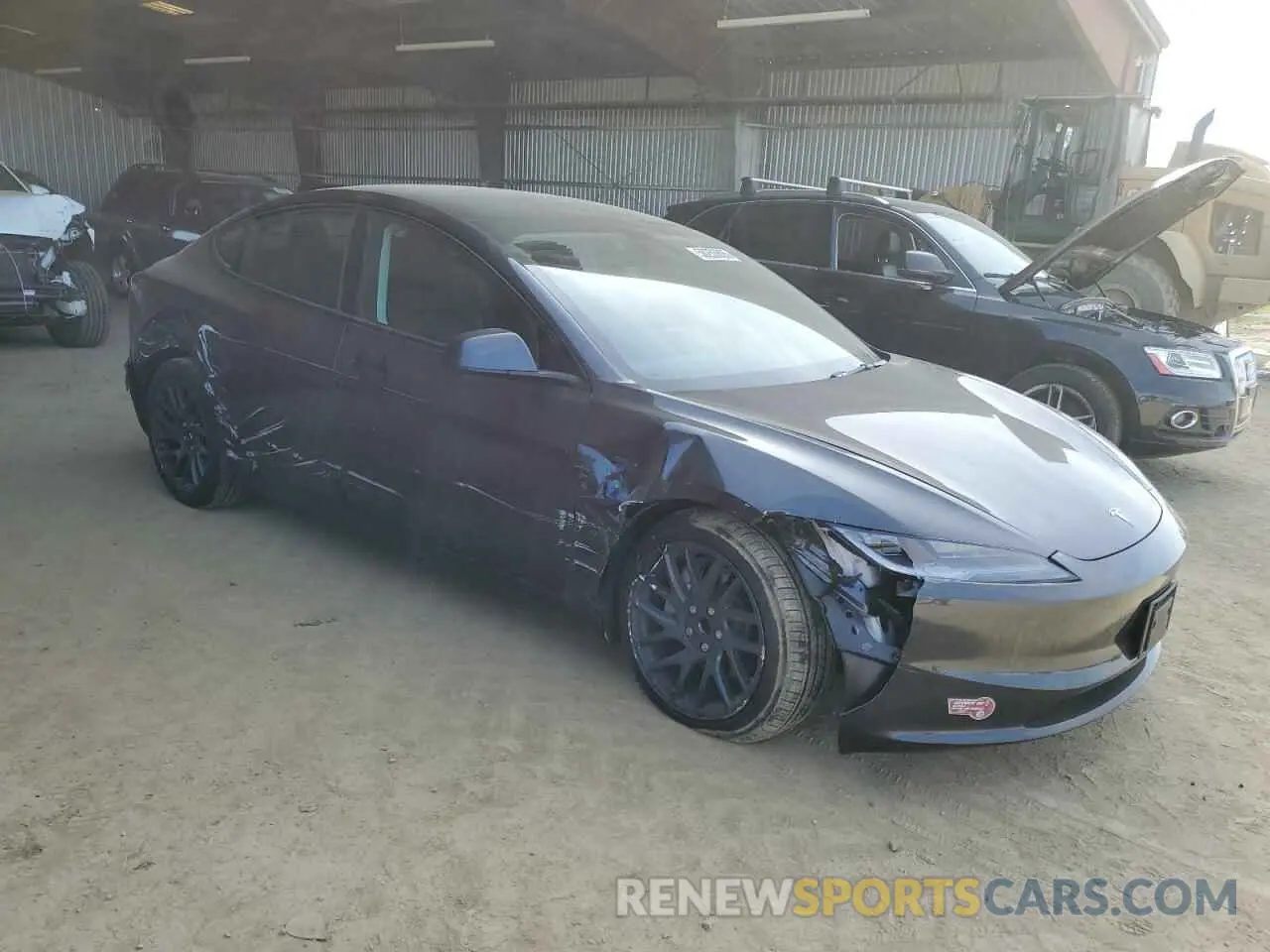 4 Фотография поврежденного автомобиля 5YJ3E1EAXRF782571 TESLA MODEL 3 2024