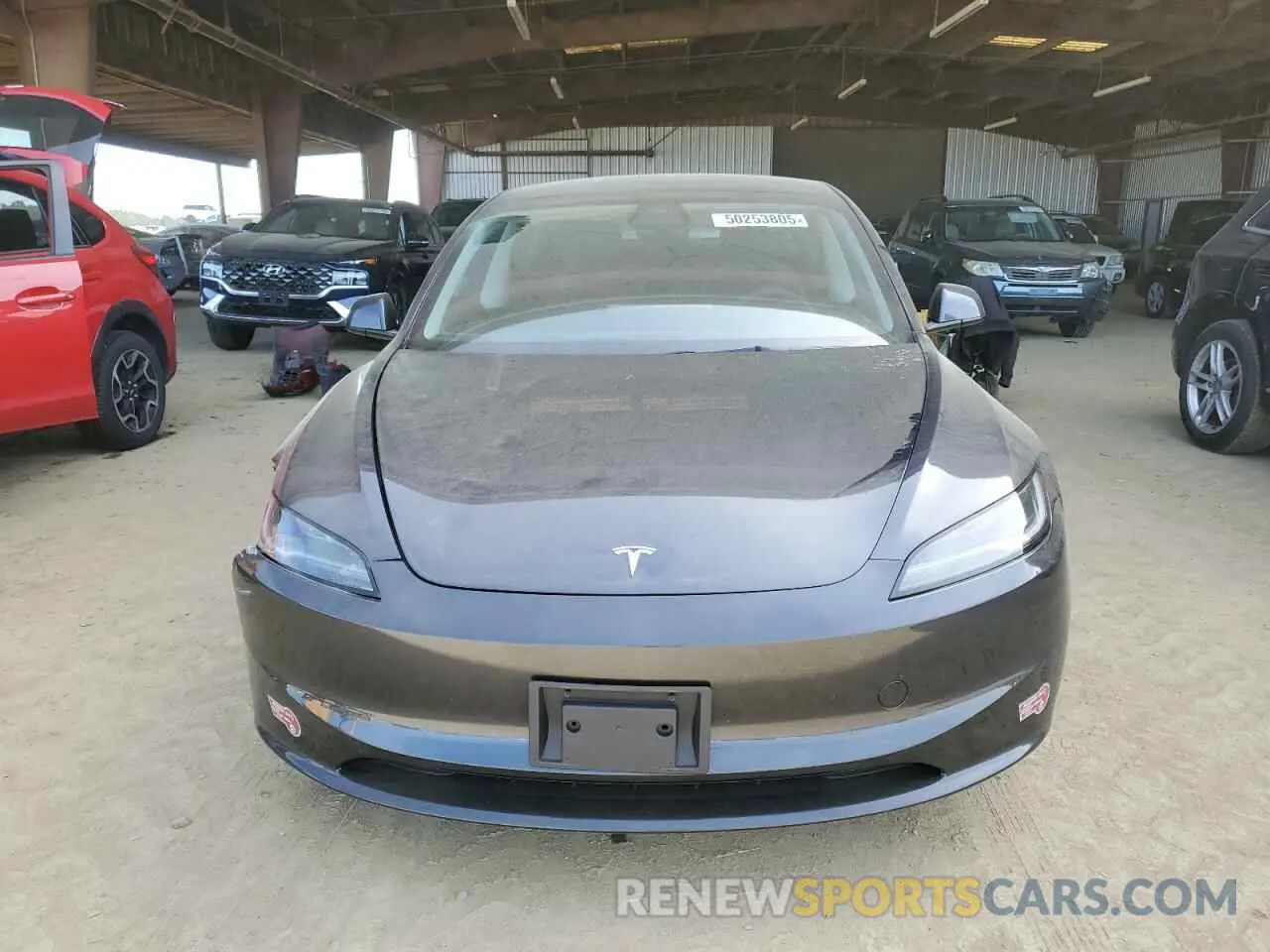 5 Фотография поврежденного автомобиля 5YJ3E1EAXRF782571 TESLA MODEL 3 2024