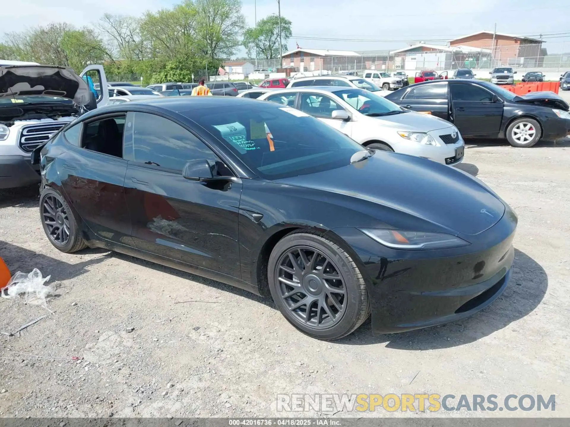 14 Photograph of a damaged car 5YJ3E1EAXRF836824 TESLA MODEL 3 2024