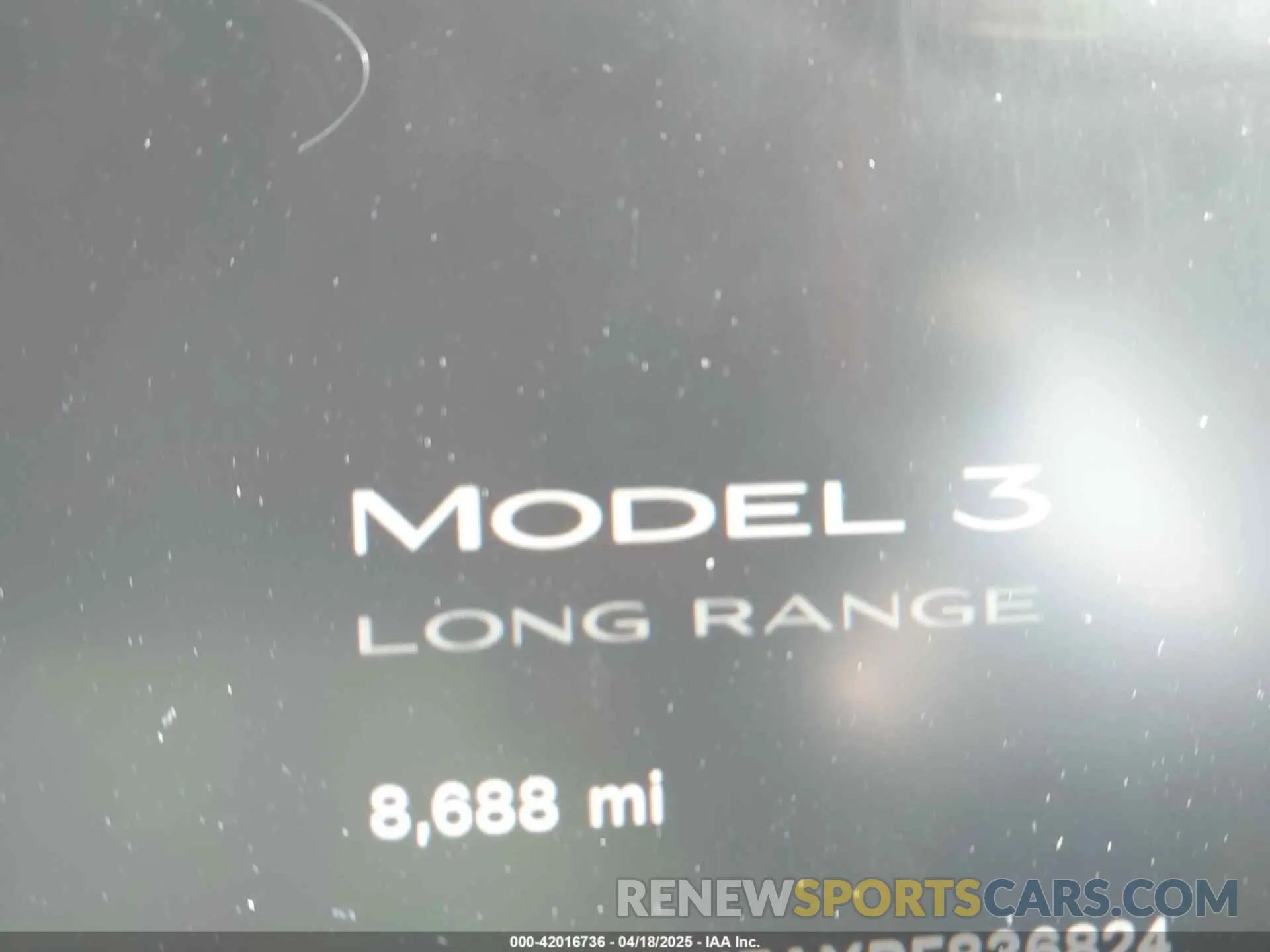 7 Photograph of a damaged car 5YJ3E1EAXRF836824 TESLA MODEL 3 2024