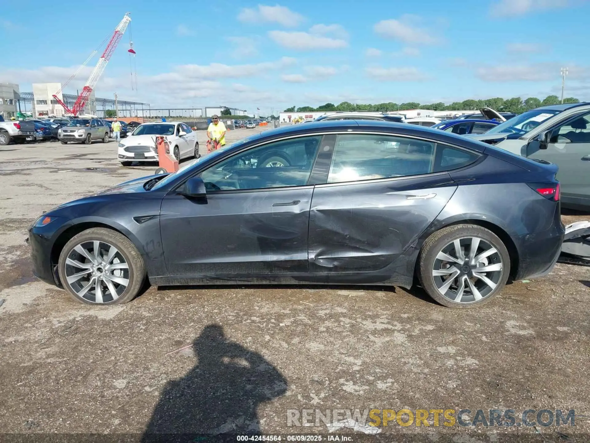 13 Photograph of a damaged car 5YJ3E1EAXRF861917 TESLA MODEL 3 2024