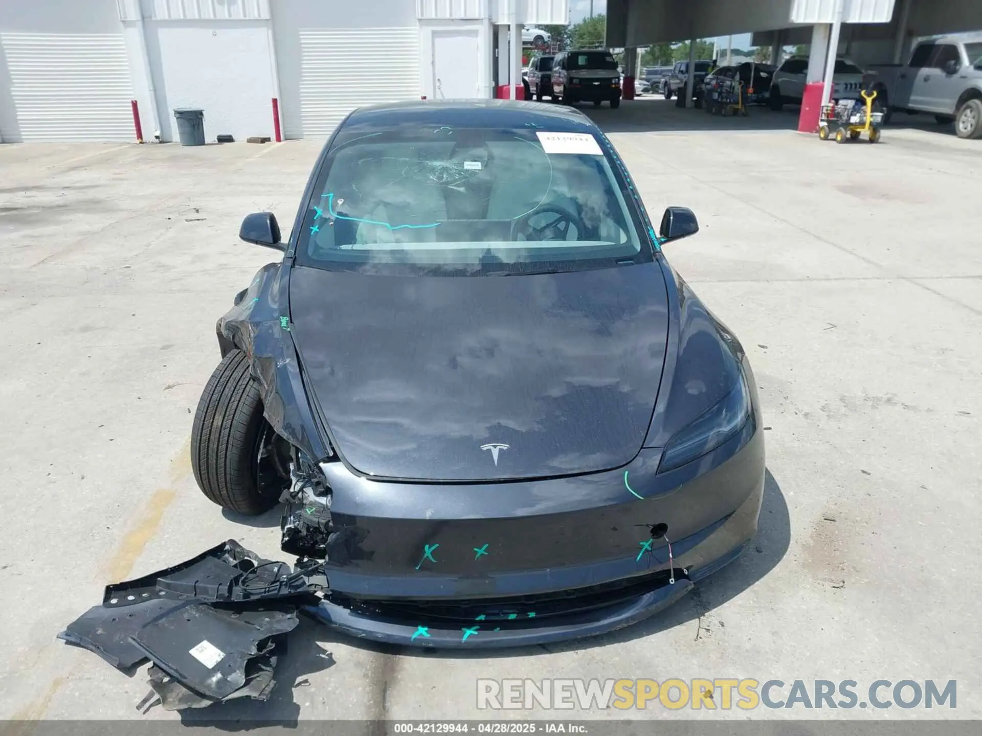 11 Photograph of a damaged car 5YJ3E1EAXRF864719 TESLA MODEL 3 2024