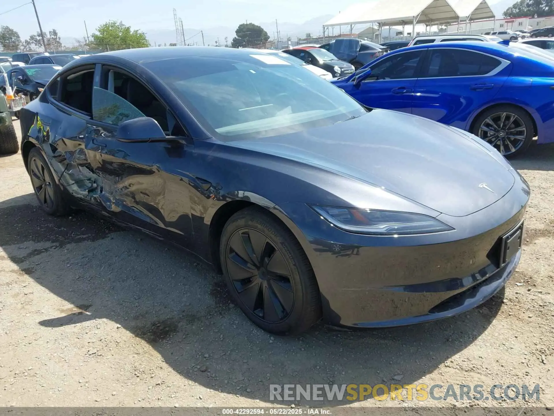 1 Фотография поврежденного автомобиля 5YJ3E1EAXRF864994 TESLA MODEL 3 2024