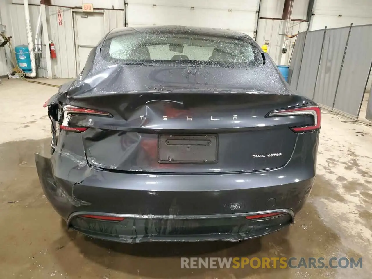 6 Photograph of a damaged car 5YJ3E1EB0RF753718 TESLA MODEL 3 2024