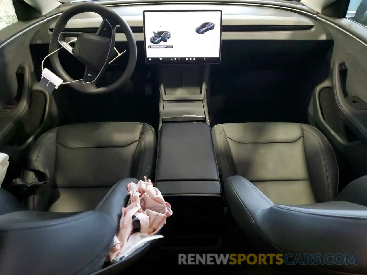 8 Photograph of a damaged car 5YJ3E1EB0RF753718 TESLA MODEL 3 2024