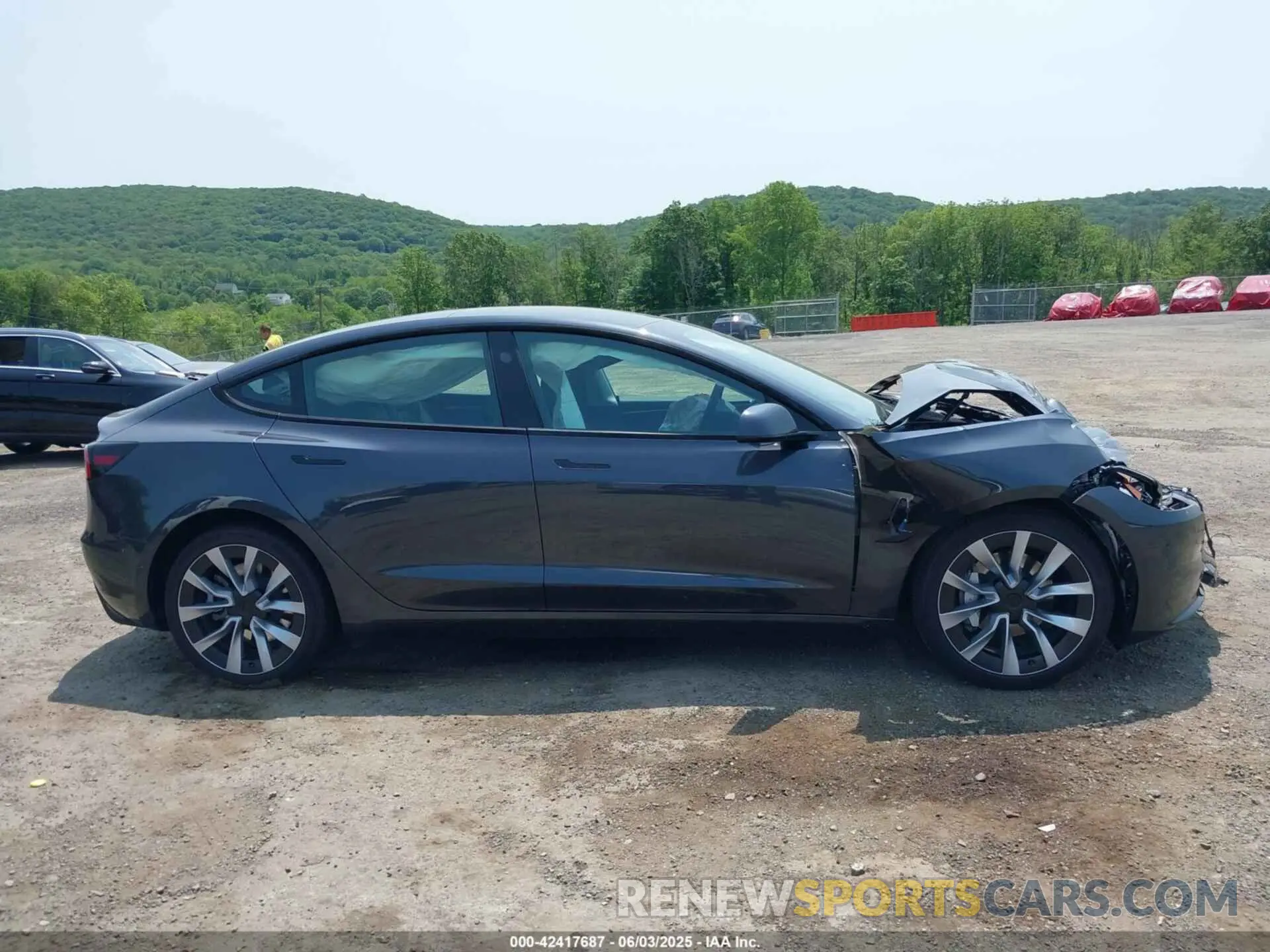 13 Photograph of a damaged car 5YJ3E1EB0RF766260 TESLA MODEL 3 2024