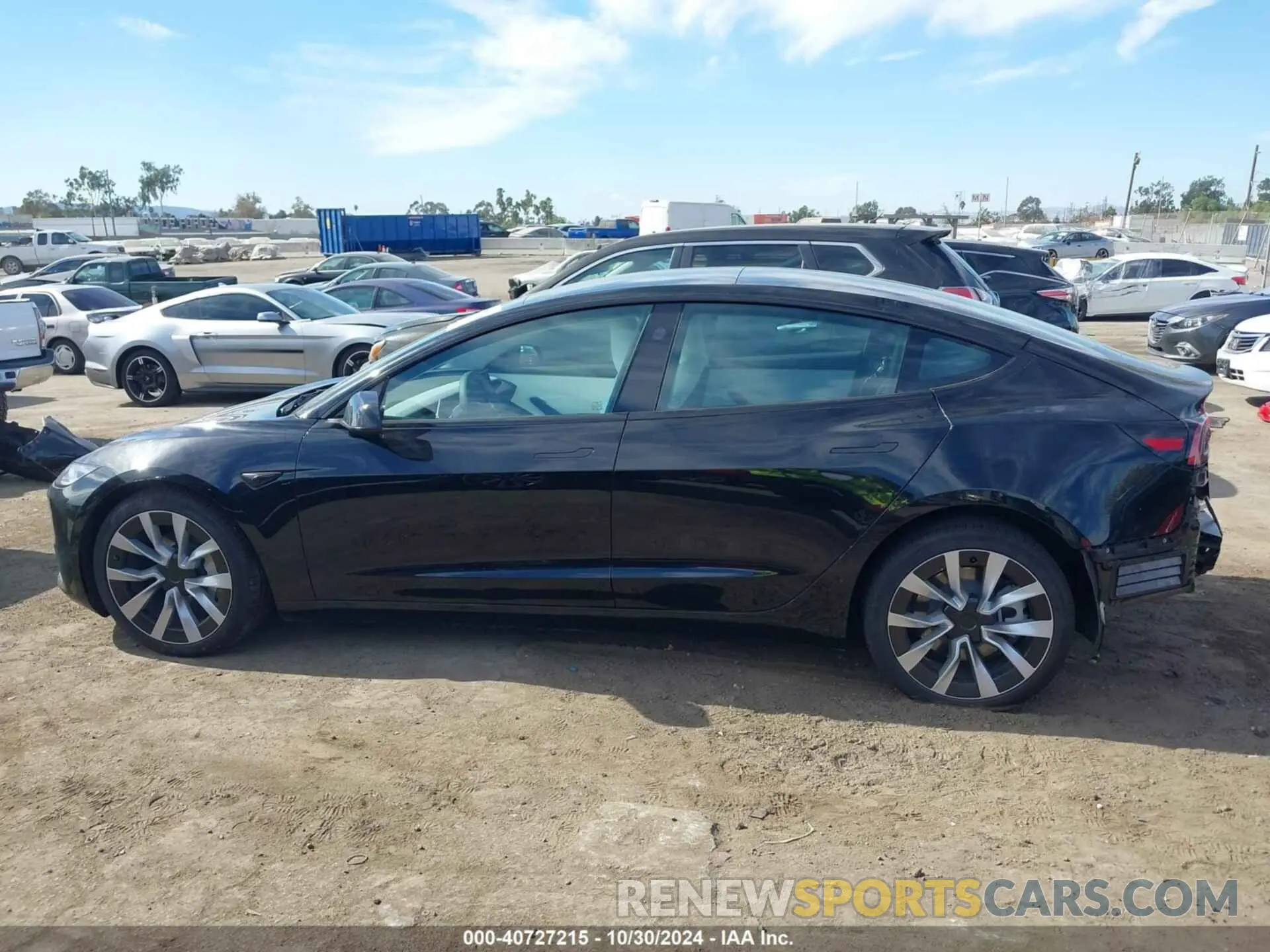 15 Photograph of a damaged car 5YJ3E1EB0RF792938 TESLA MODEL 3 2024