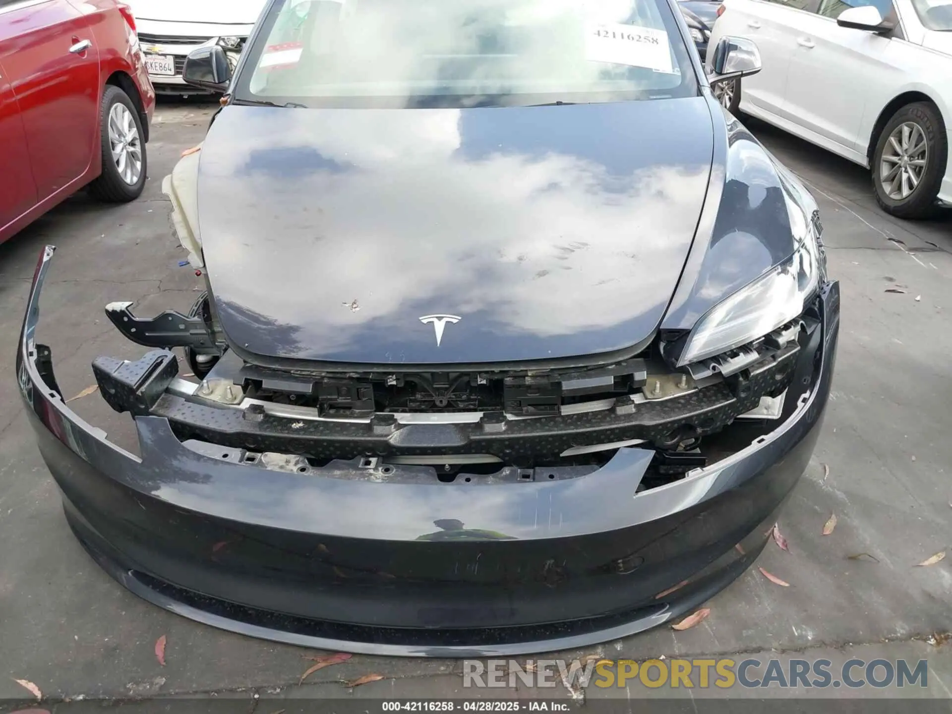 13 Фотография поврежденного автомобиля 5YJ3E1EB0RF812167 TESLA MODEL 3 2024