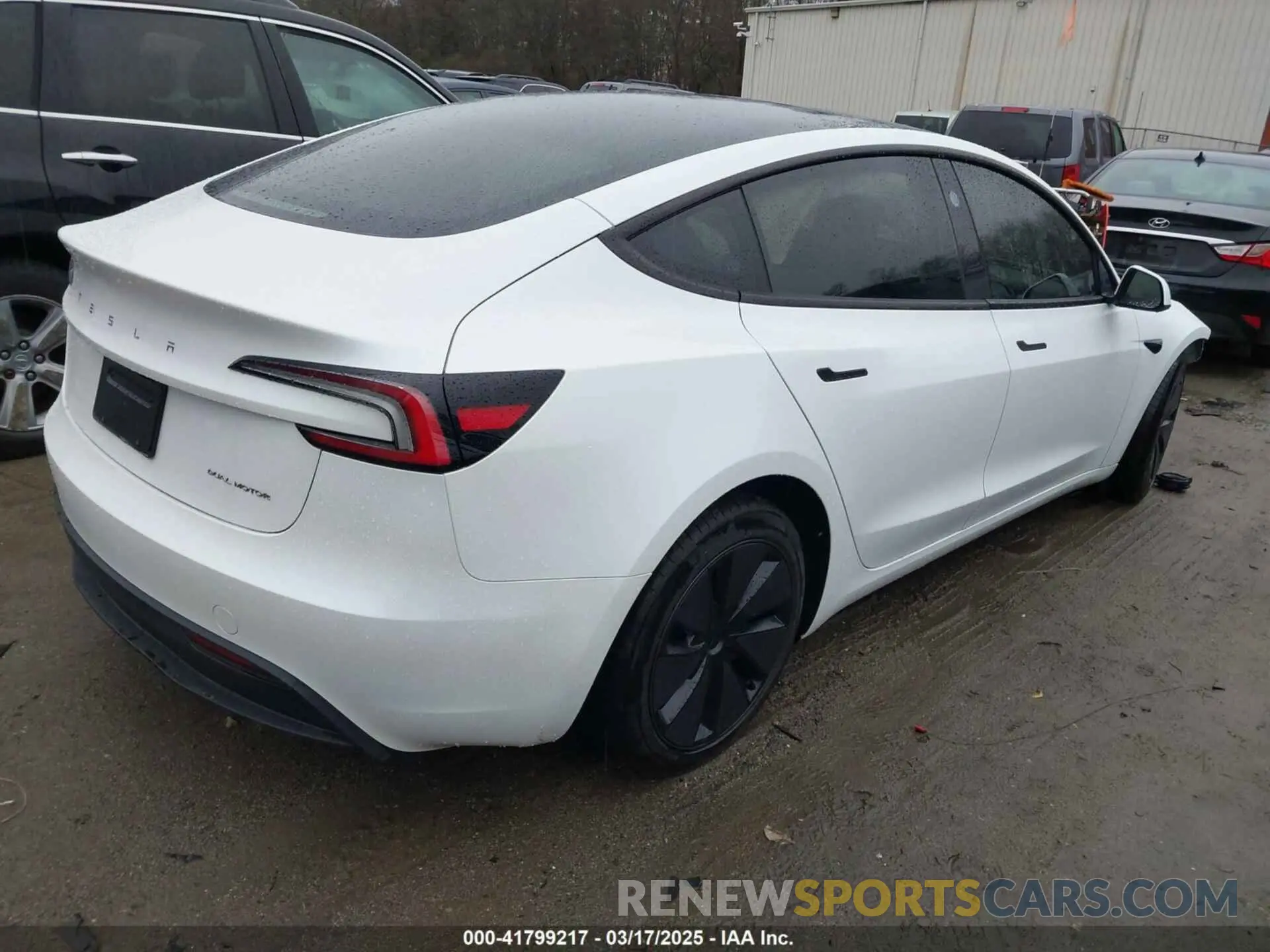 4 Photograph of a damaged car 5YJ3E1EB0RF812296 TESLA MODEL 3 2024