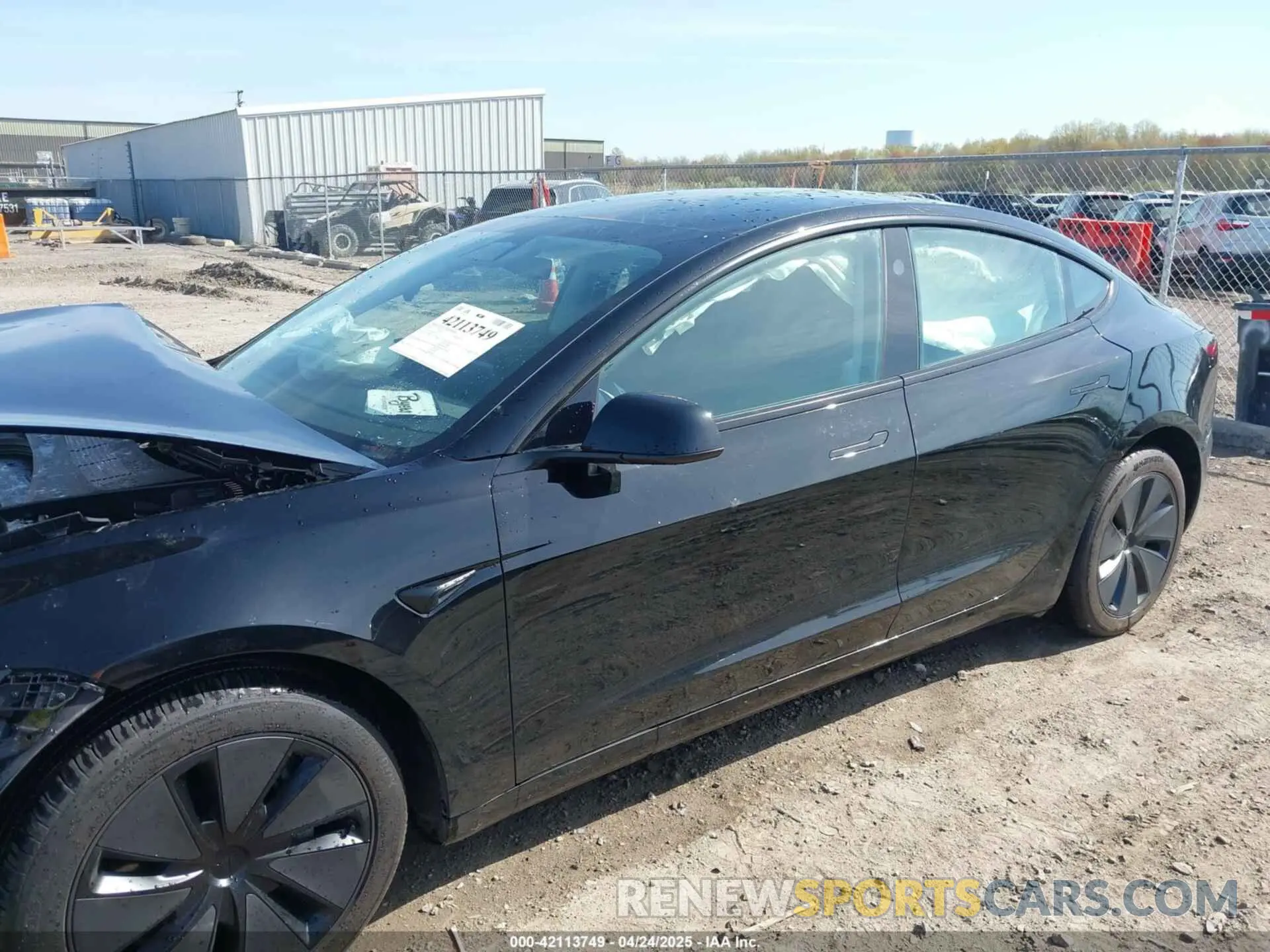 14 Photograph of a damaged car 5YJ3E1EB0RF817515 TESLA MODEL 3 2024