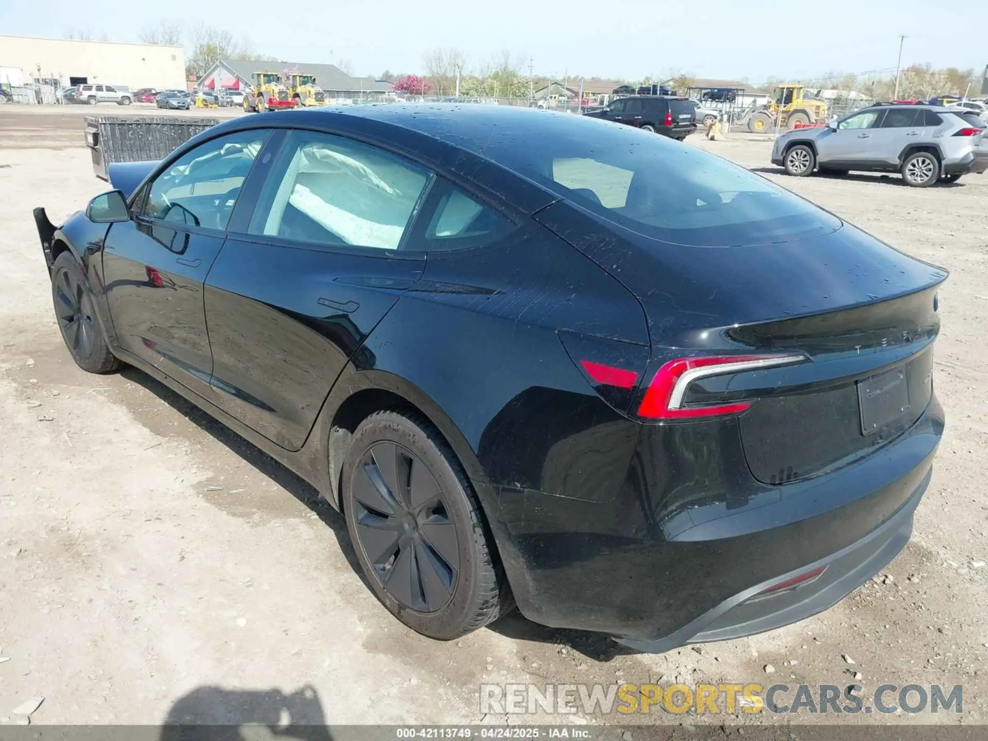 3 Photograph of a damaged car 5YJ3E1EB0RF817515 TESLA MODEL 3 2024