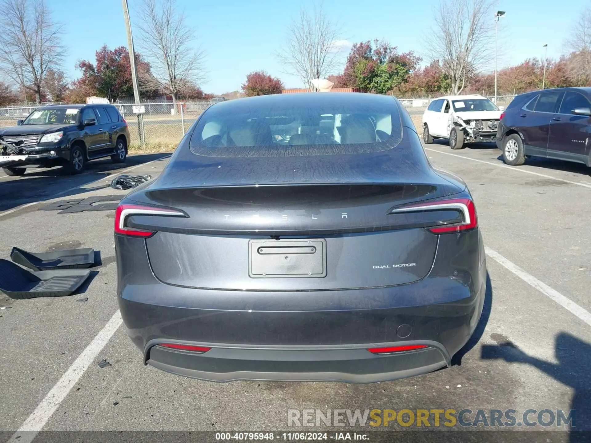 16 Photograph of a damaged car 5YJ3E1EB1RF787229 TESLA MODEL 3 2024