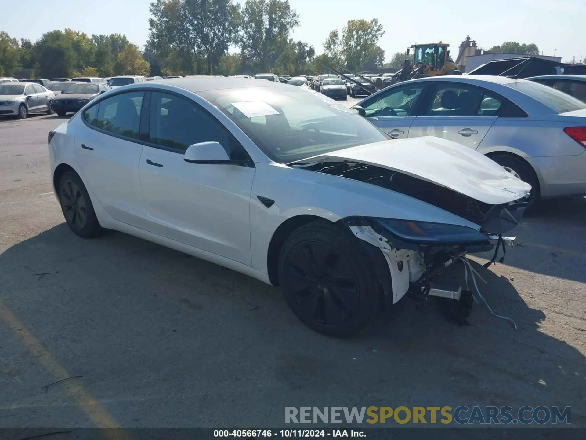 1 Фотография поврежденного автомобиля 5YJ3E1EB1RF792558 TESLA MODEL 3 2024