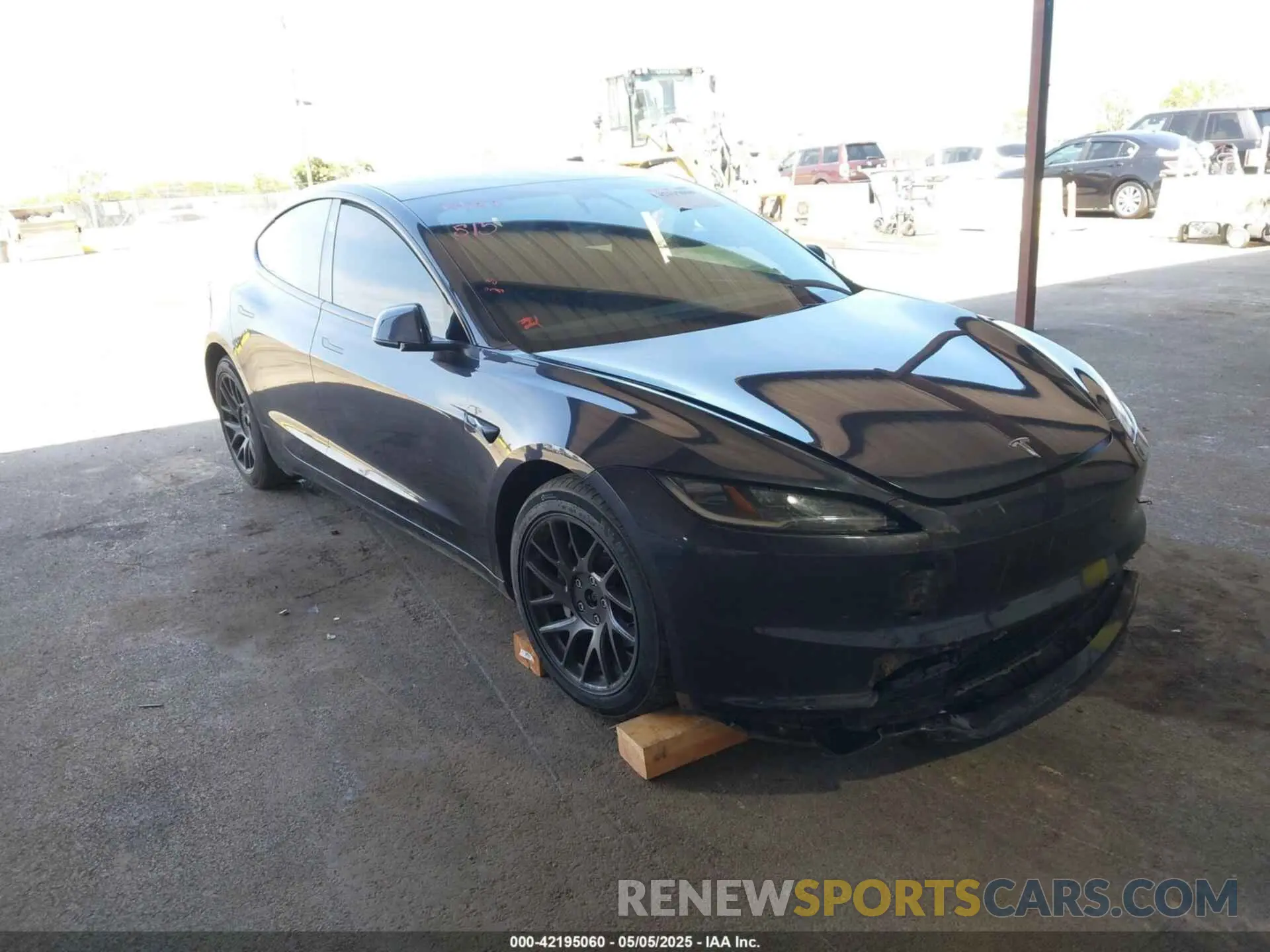 1 Фотография поврежденного автомобиля 5YJ3E1EB1RF816244 TESLA MODEL 3 2024