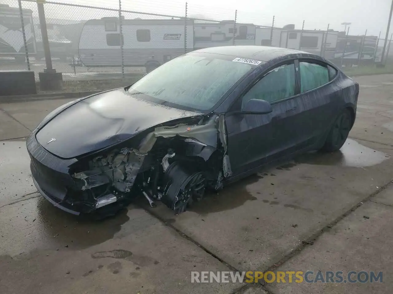 1 Фотография поврежденного автомобиля 5YJ3E1EB2RF734247 TESLA MODEL 3 2024