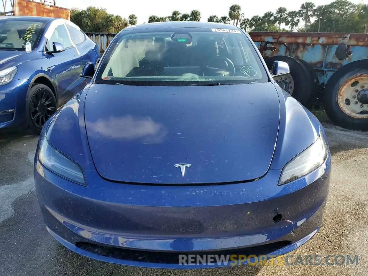 5 Photograph of a damaged car 5YJ3E1EB2RF759018 TESLA MODEL 3 2024