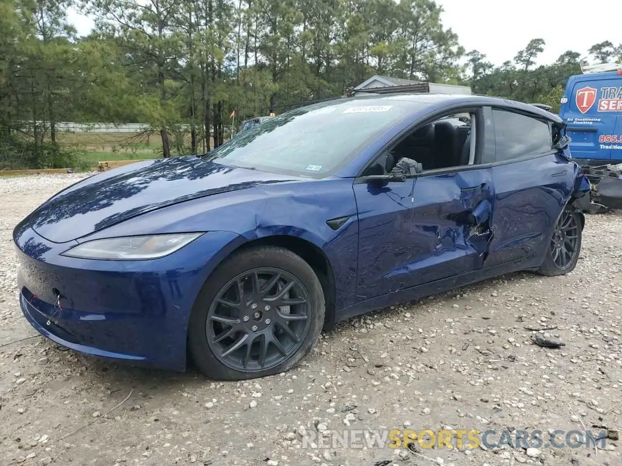 1 Фотография поврежденного автомобиля 5YJ3E1EB2RF788440 TESLA MODEL 3 2024