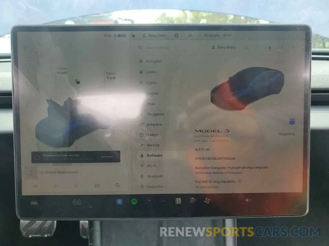 9 Фотография поврежденного автомобиля 5YJ3E1EB2RF788440 TESLA MODEL 3 2024