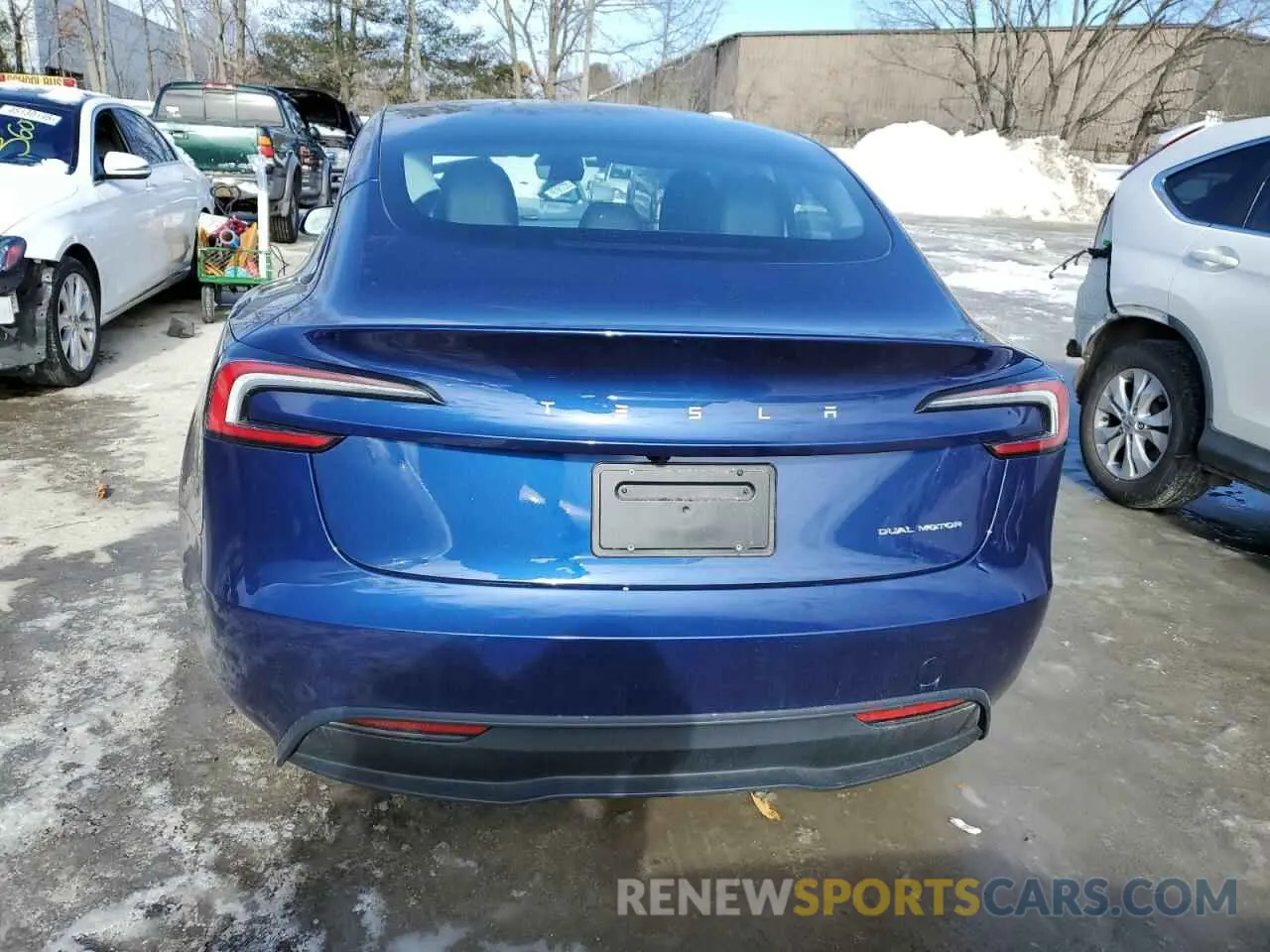 6 Photograph of a damaged car 5YJ3E1EB3RF754698 TESLA MODEL 3 2024