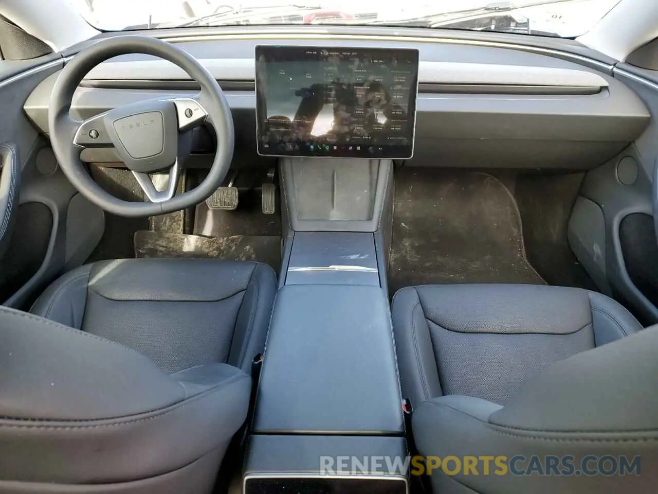 8 Photograph of a damaged car 5YJ3E1EB3RF754698 TESLA MODEL 3 2024