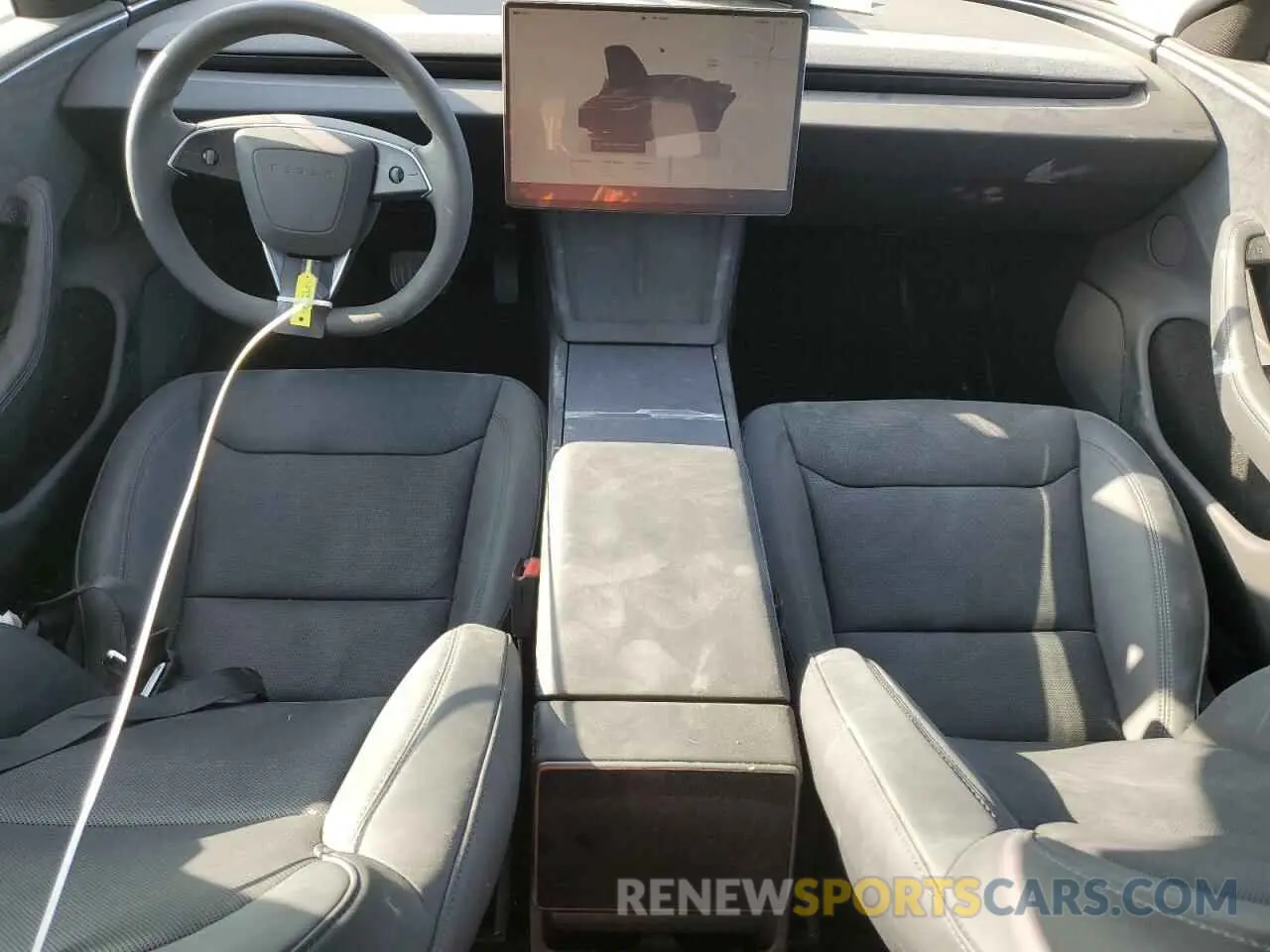 8 Photograph of a damaged car 5YJ3E1EB3RF766303 TESLA MODEL 3 2024