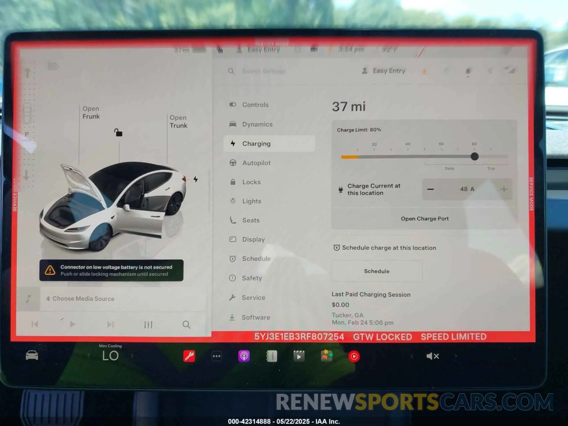 17 Фотография поврежденного автомобиля 5YJ3E1EB3RF807254 TESLA MODEL 3 2024