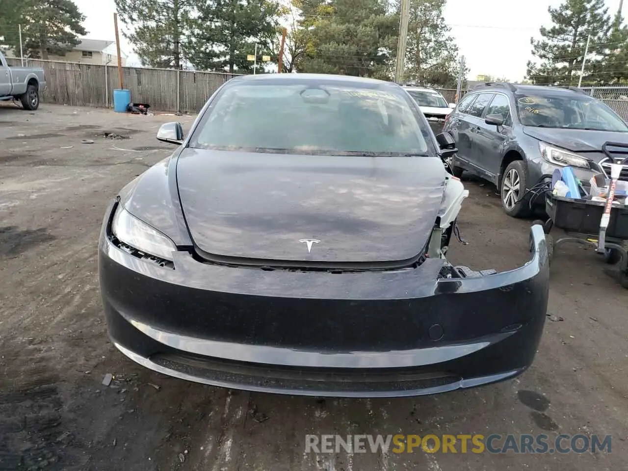 5 Фотография поврежденного автомобиля 5YJ3E1EB3RF813295 TESLA MODEL 3 2024
