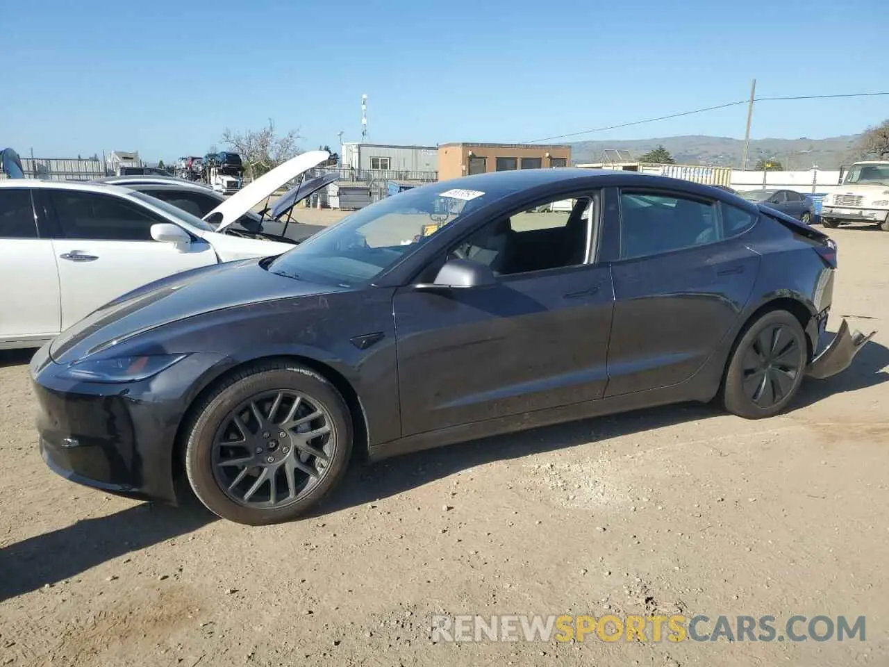 1 Фотография поврежденного автомобиля 5YJ3E1EB3RF834793 TESLA MODEL 3 2024