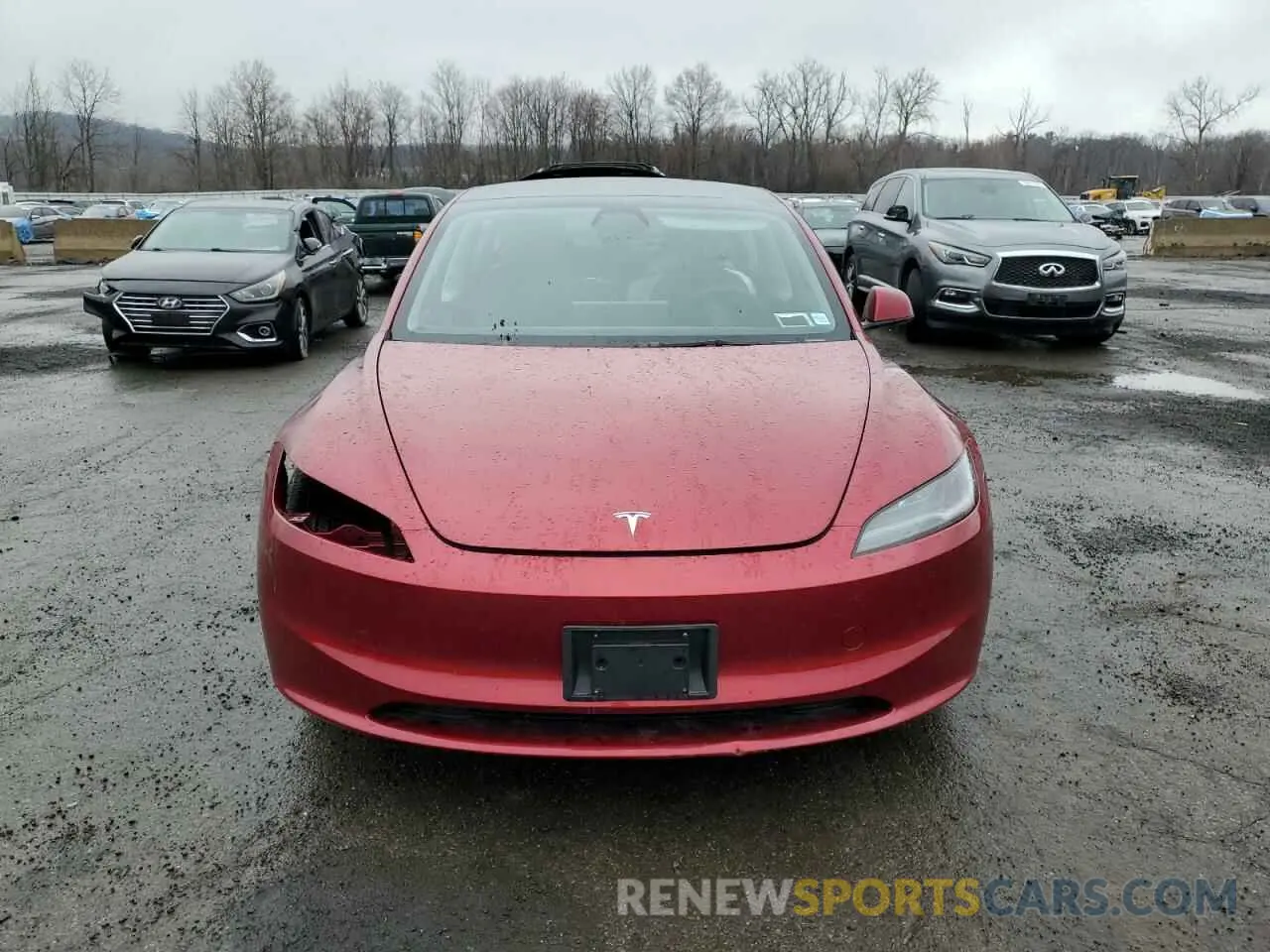 5 Photograph of a damaged car 5YJ3E1EB4RF753687 TESLA MODEL 3 2024