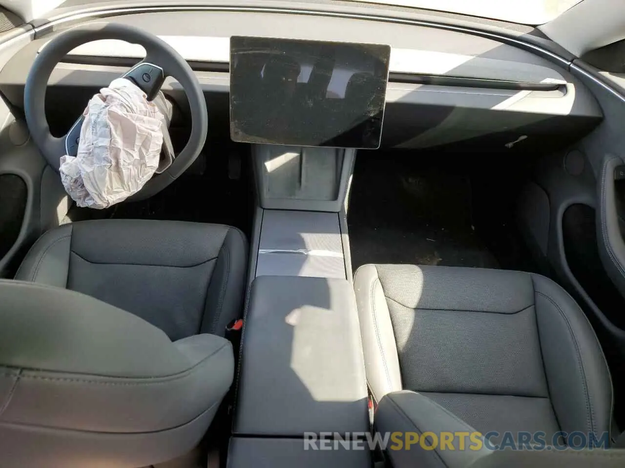 8 Photograph of a damaged car 5YJ3E1EB4RF793879 TESLA MODEL 3 2024