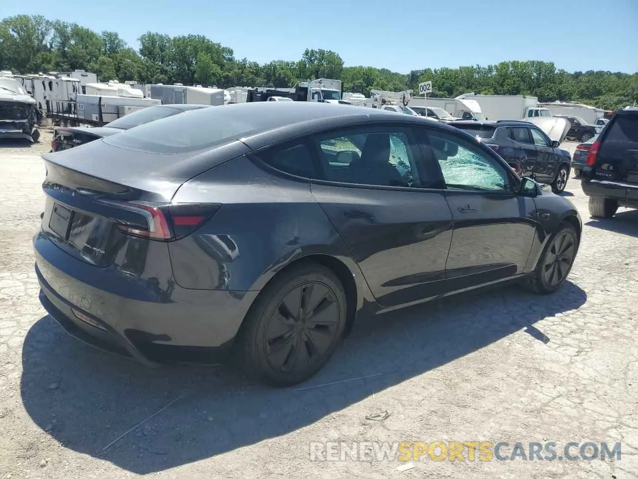 3 Фотография поврежденного автомобиля 5YJ3E1EB5RF735795 TESLA MODEL 3 2024