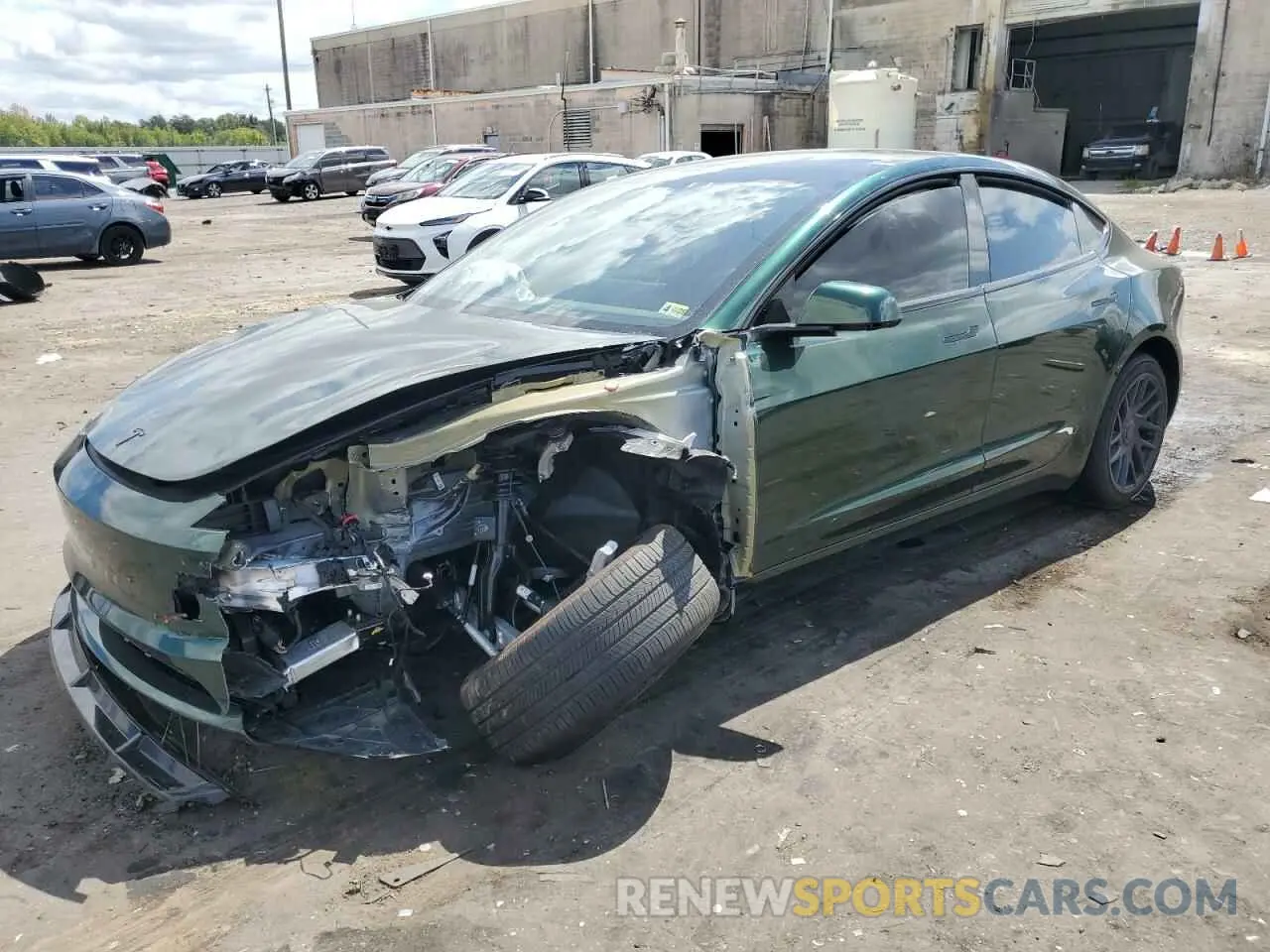 1 Фотография поврежденного автомобиля 5YJ3E1EB5RF737790 TESLA MODEL 3 2024