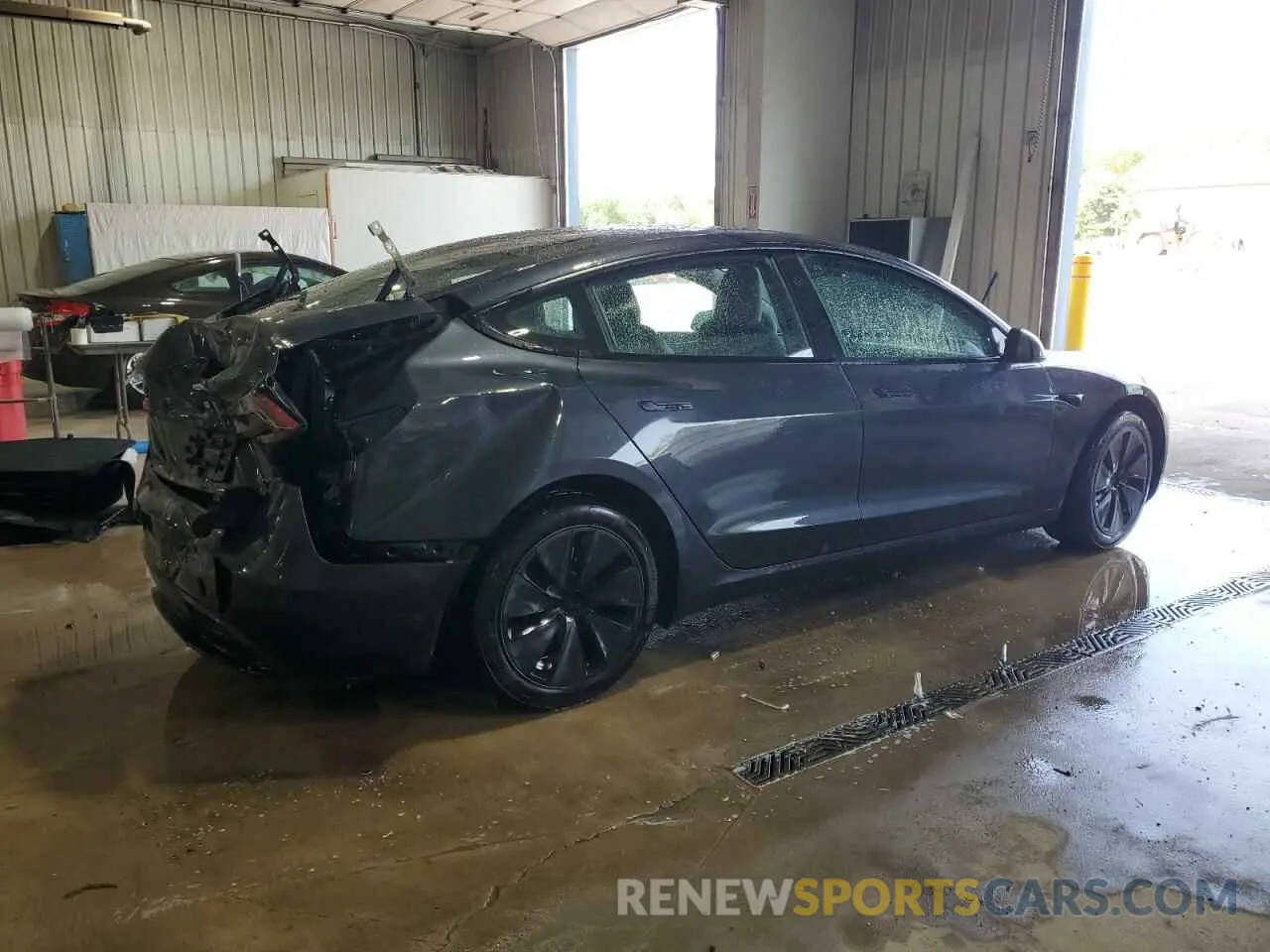 3 Photograph of a damaged car 5YJ3E1EB5RF741080 TESLA MODEL 3 2024