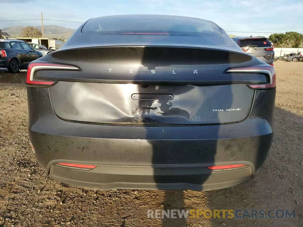 6 Фотография поврежденного автомобиля 5YJ3E1EB5RF753911 TESLA MODEL 3 2024
