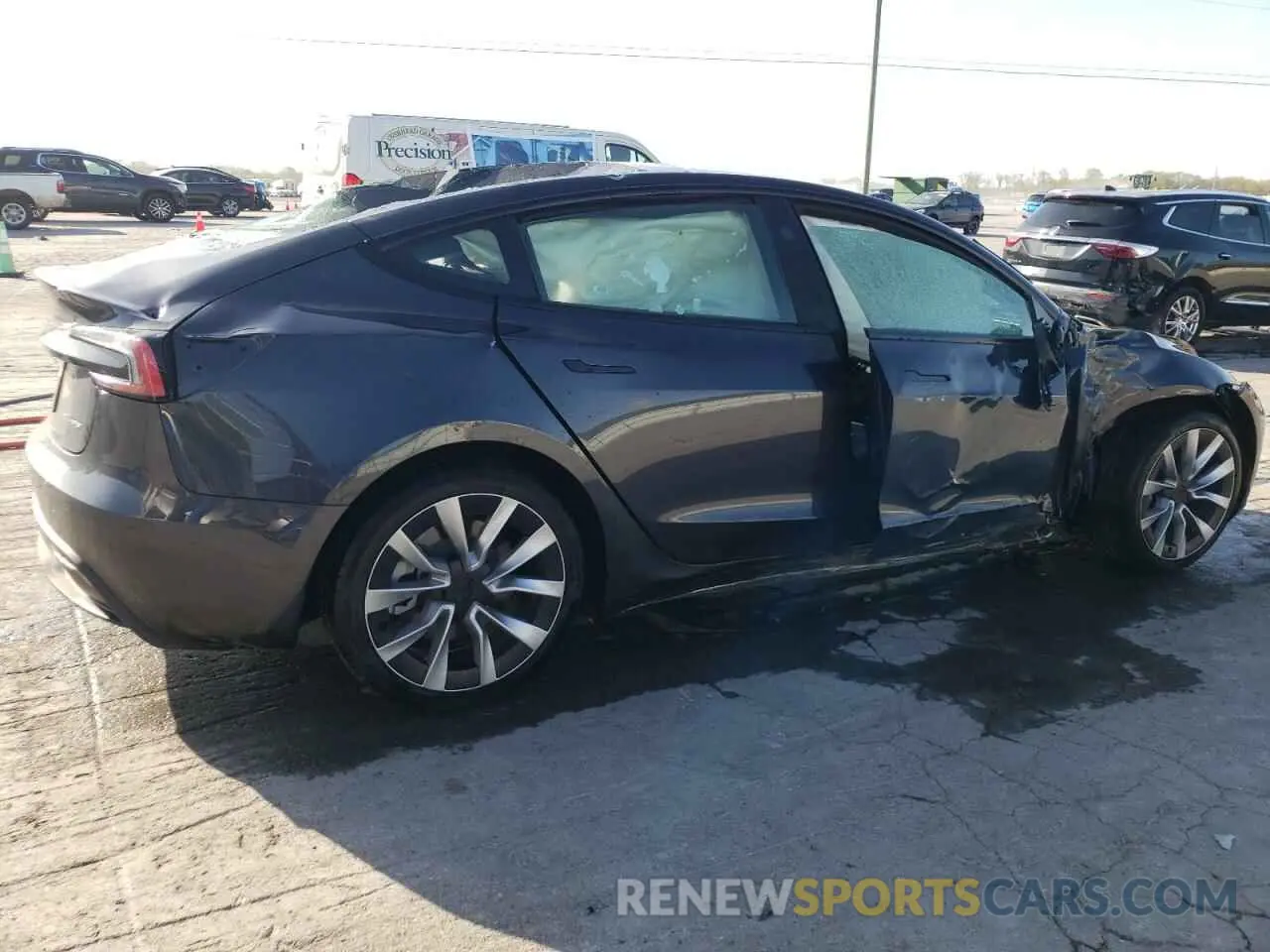 3 Photograph of a damaged car 5YJ3E1EB5RF788173 TESLA MODEL 3 2024