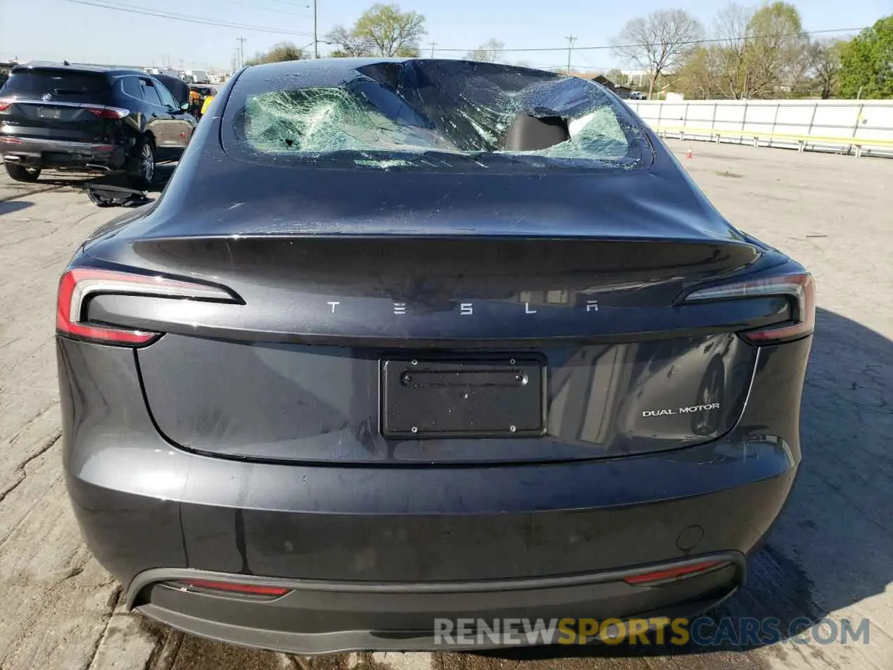 6 Photograph of a damaged car 5YJ3E1EB5RF788173 TESLA MODEL 3 2024