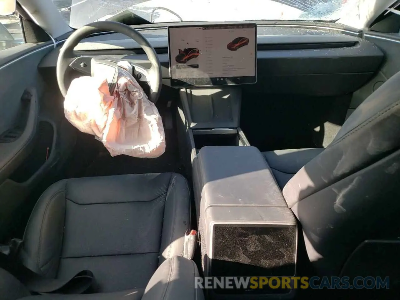 8 Photograph of a damaged car 5YJ3E1EB5RF788173 TESLA MODEL 3 2024