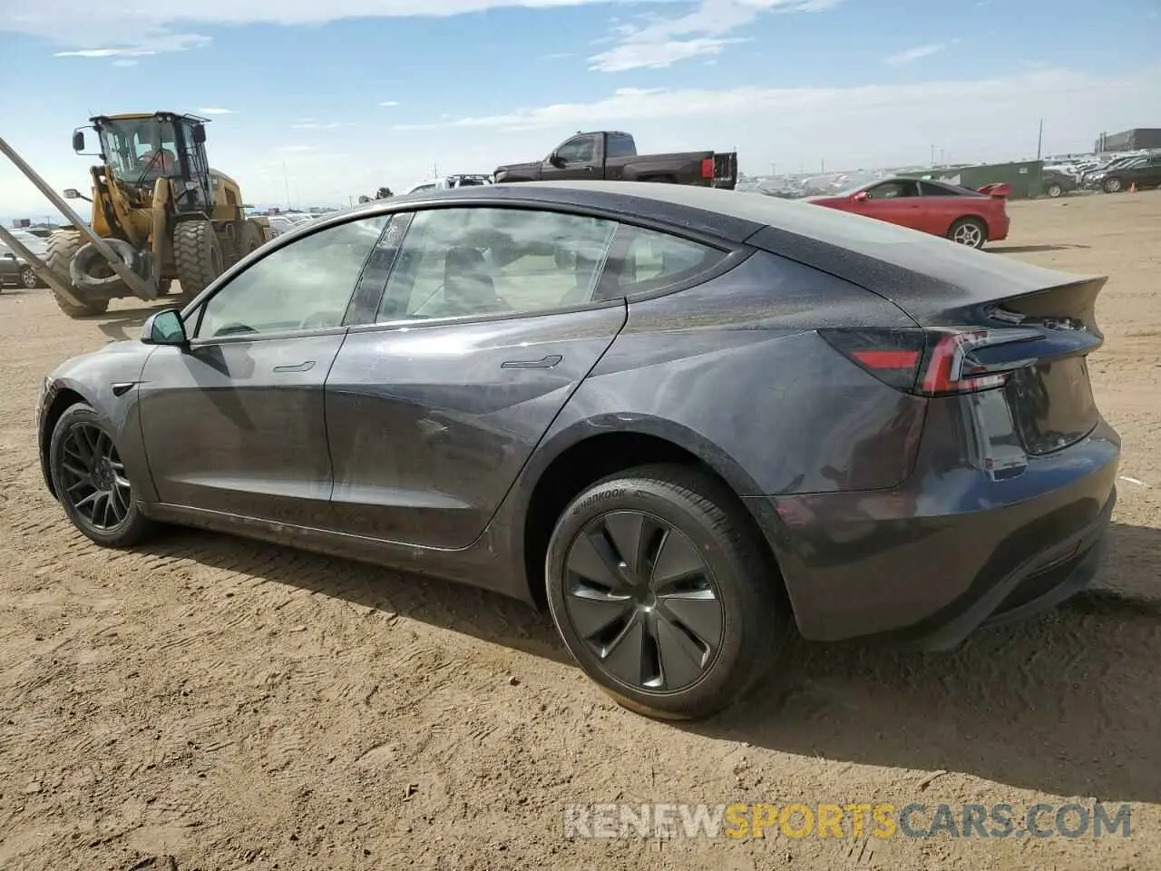 2 Фотография поврежденного автомобиля 5YJ3E1EB5RF801973 TESLA MODEL 3 2024
