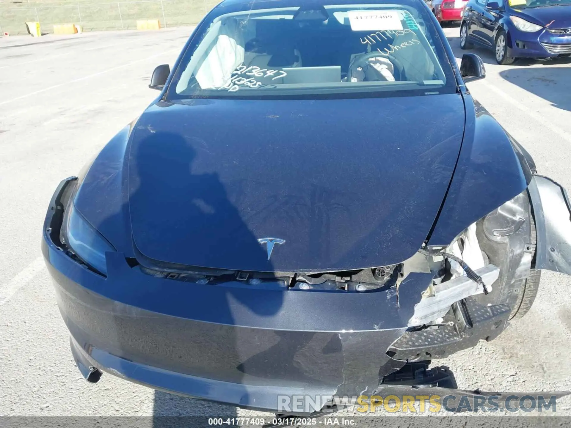 10 Фотография поврежденного автомобиля 5YJ3E1EB6RF722229 TESLA MODEL 3 2024