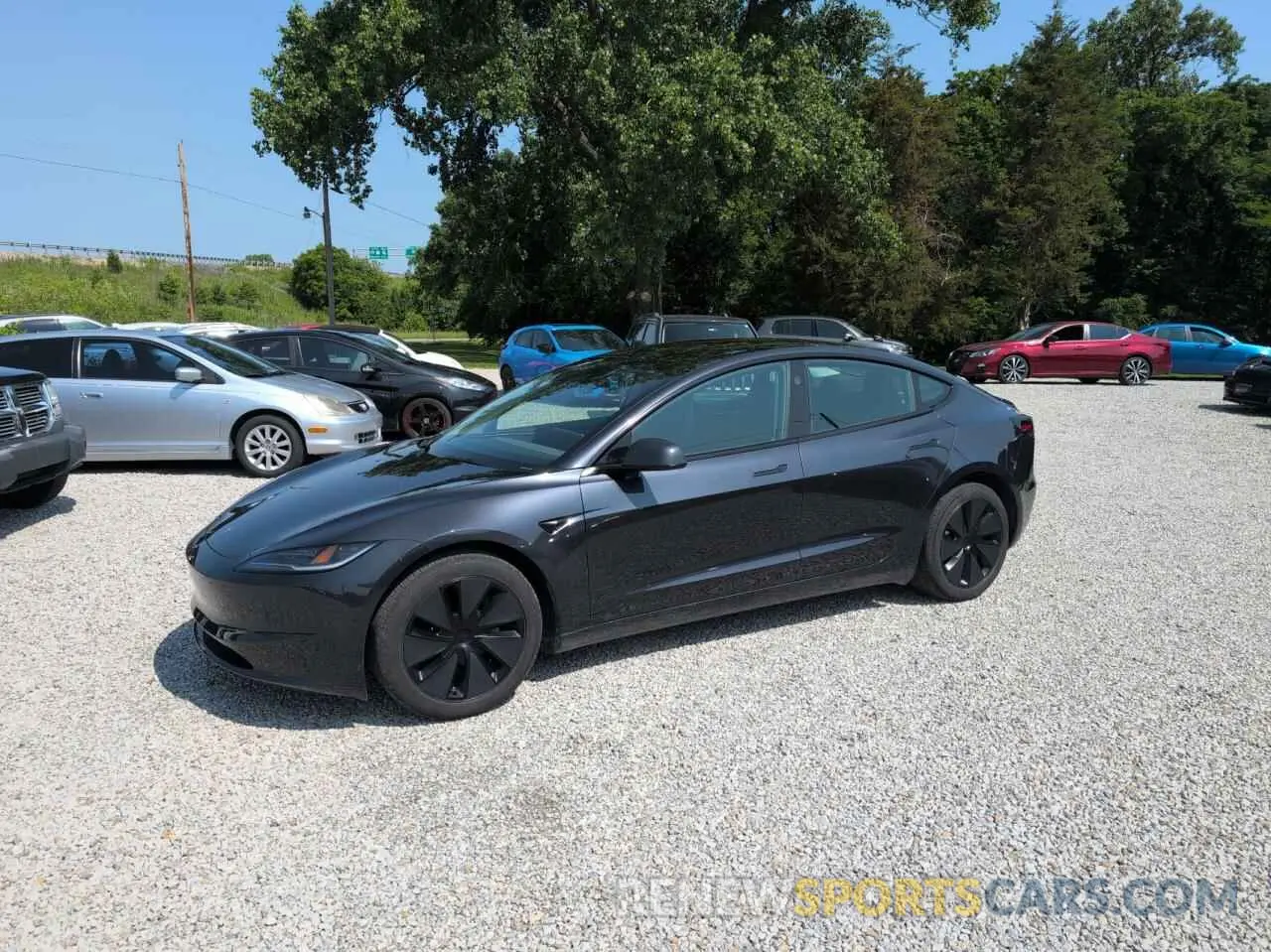 2 Photograph of a damaged car 5YJ3E1EB6RF796279 TESLA MODEL 3 2024
