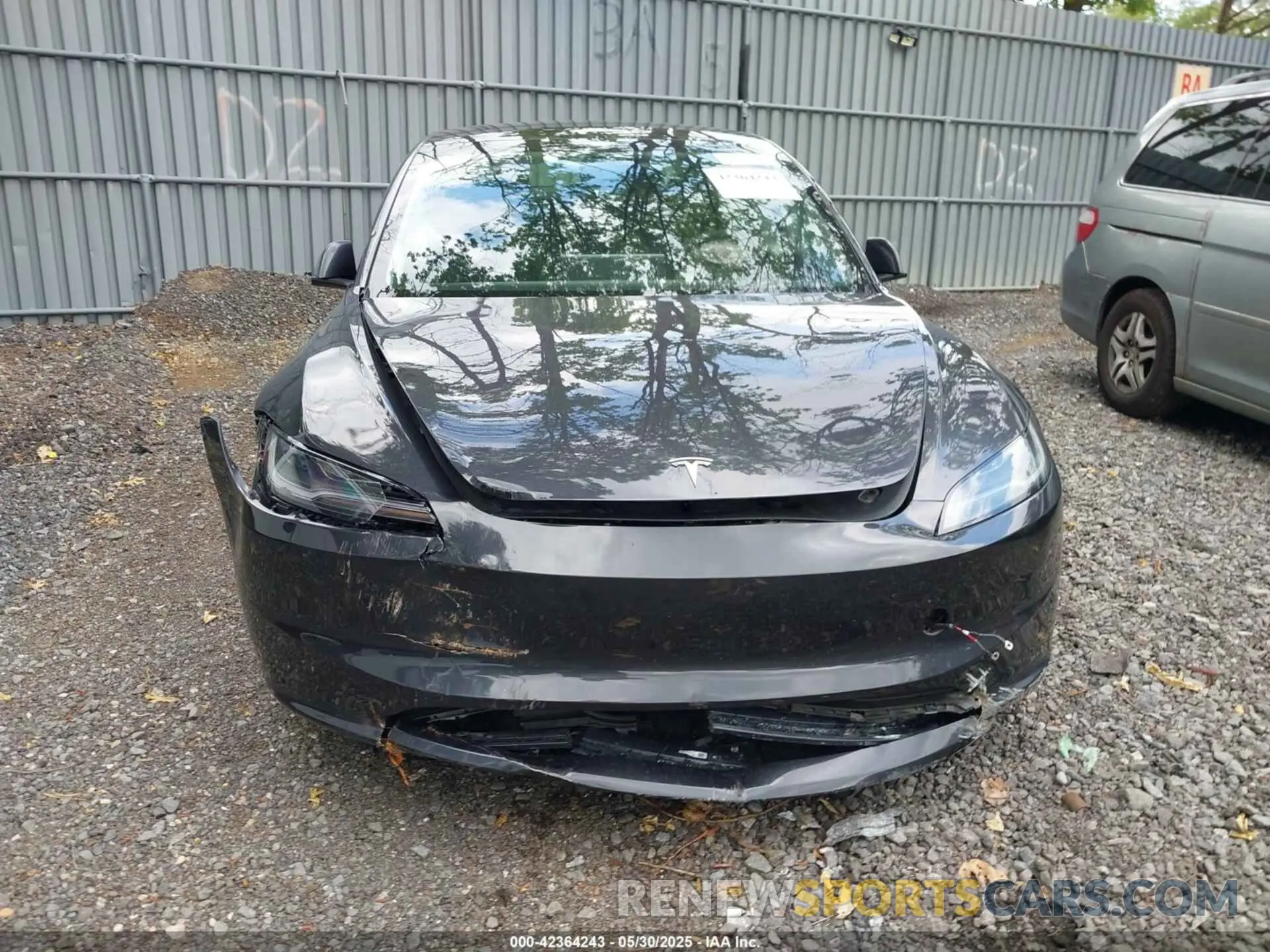 12 Photograph of a damaged car 5YJ3E1EB6RF830852 TESLA MODEL 3 2024