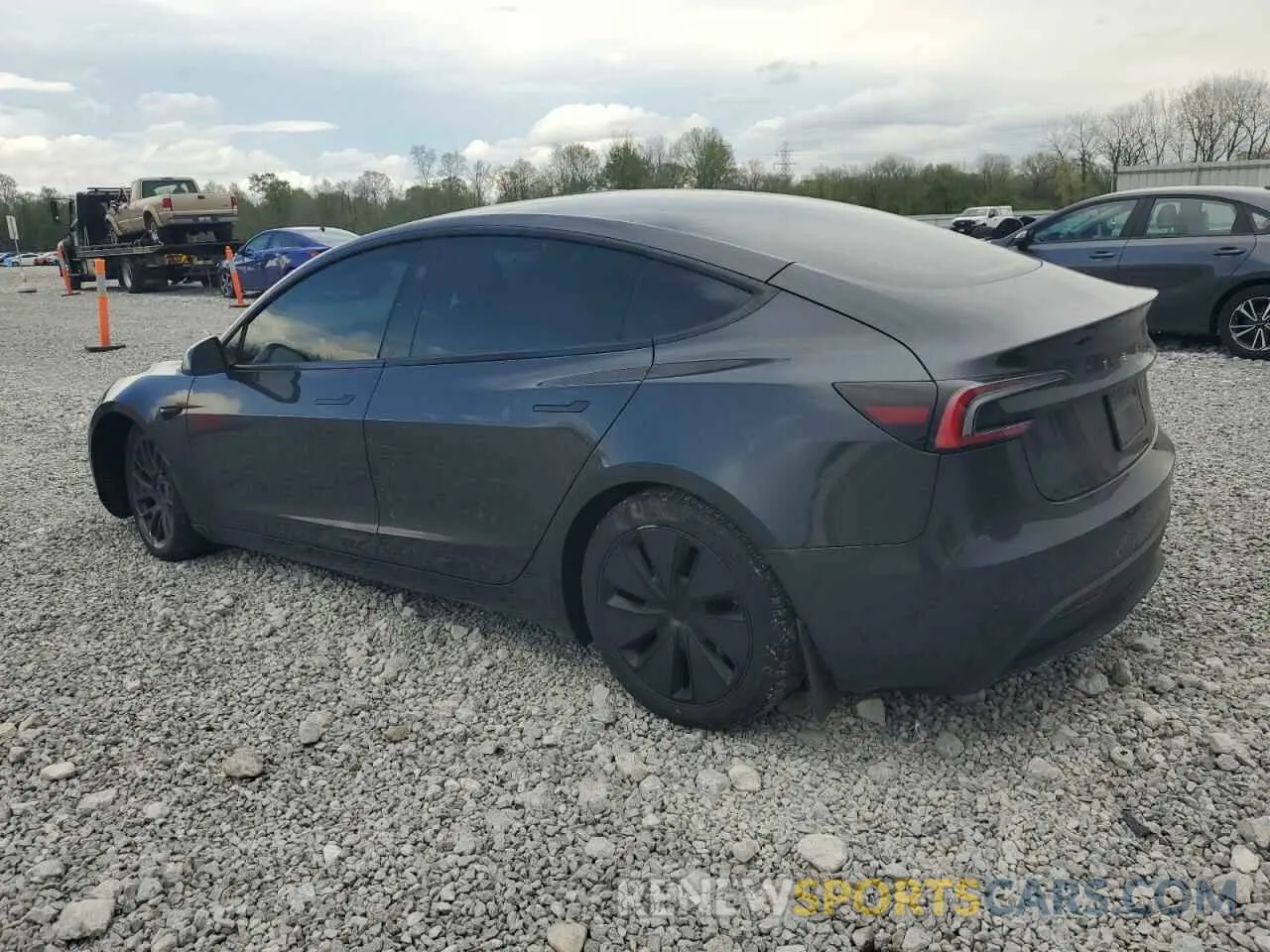 2 Фотография поврежденного автомобиля 5YJ3E1EB7RF730372 TESLA MODEL 3 2024