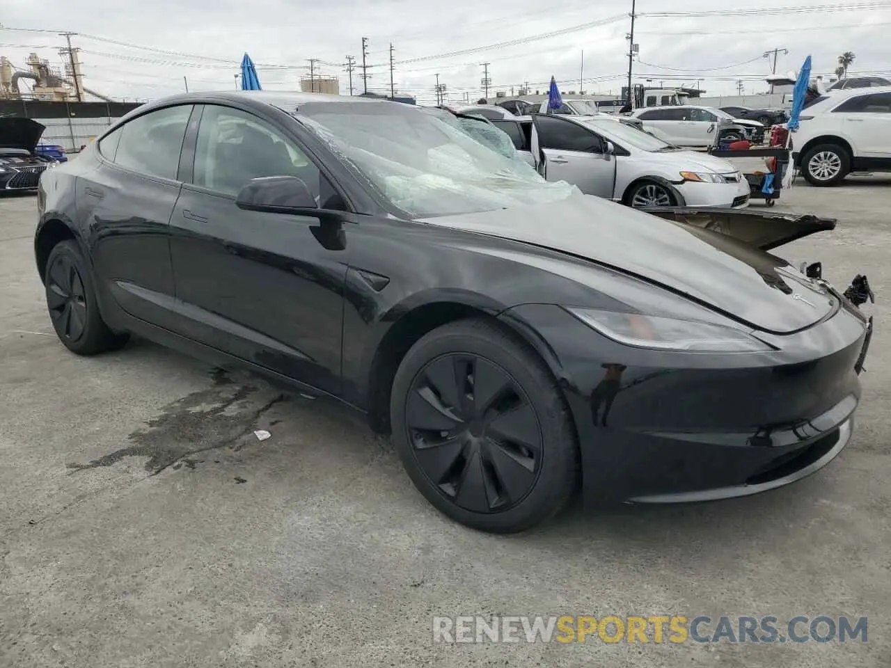 4 Фотография поврежденного автомобиля 5YJ3E1EB7RF787851 TESLA MODEL 3 2024