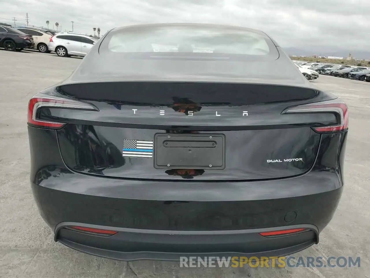 6 Фотография поврежденного автомобиля 5YJ3E1EB7RF787851 TESLA MODEL 3 2024