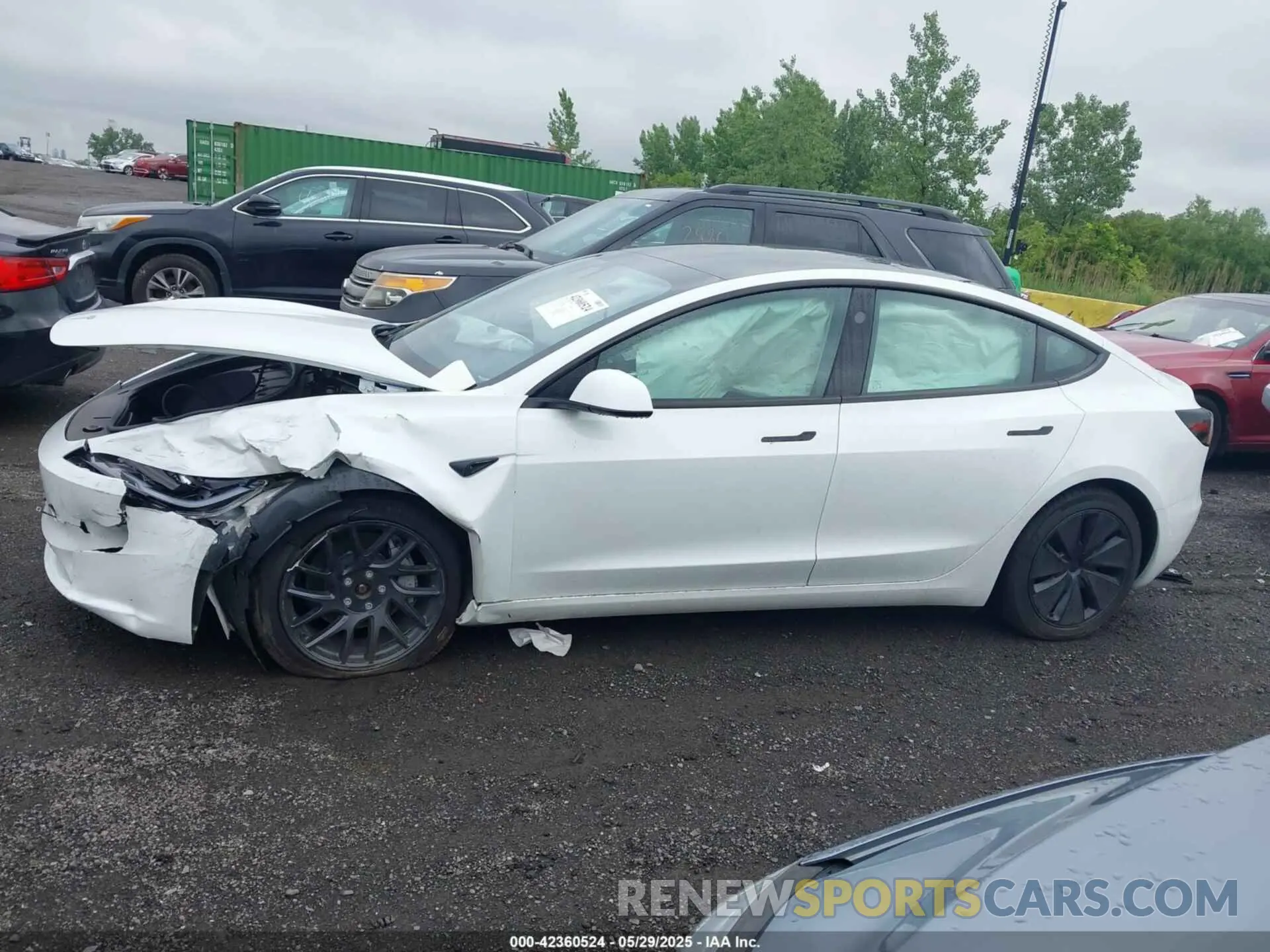 13 Photograph of a damaged car 5YJ3E1EB7RF821805 TESLA MODEL 3 2024
